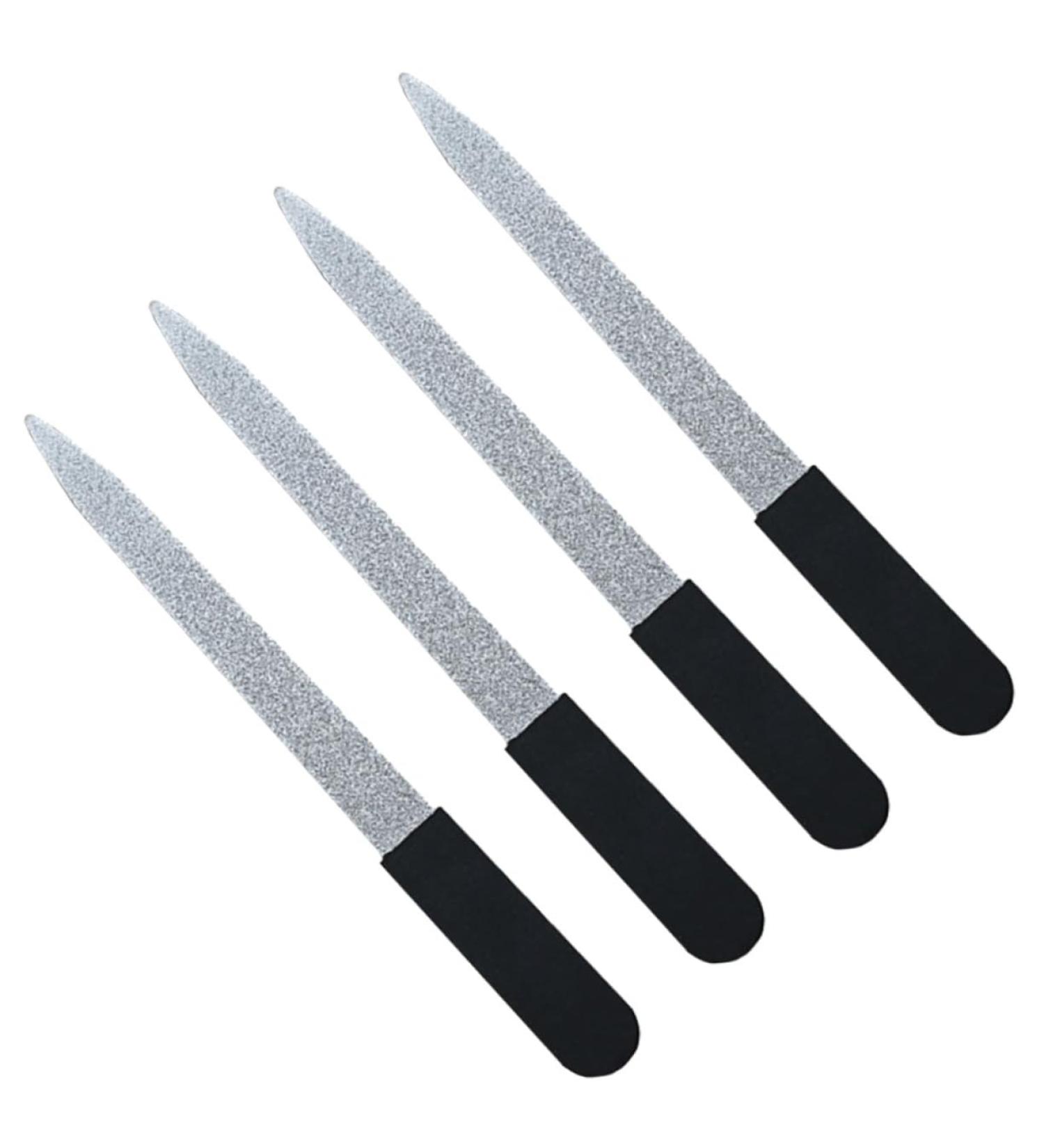 minkissy Art fingernail Polisher Buffer Nail Files Polisher Metal Nail File Scraping Nail Tool Nail Art Tool Diamond Nail File Cuticle Polisher fingernail Buffer Nail Sanding Set Nail - Buy Online on GoSupps.com