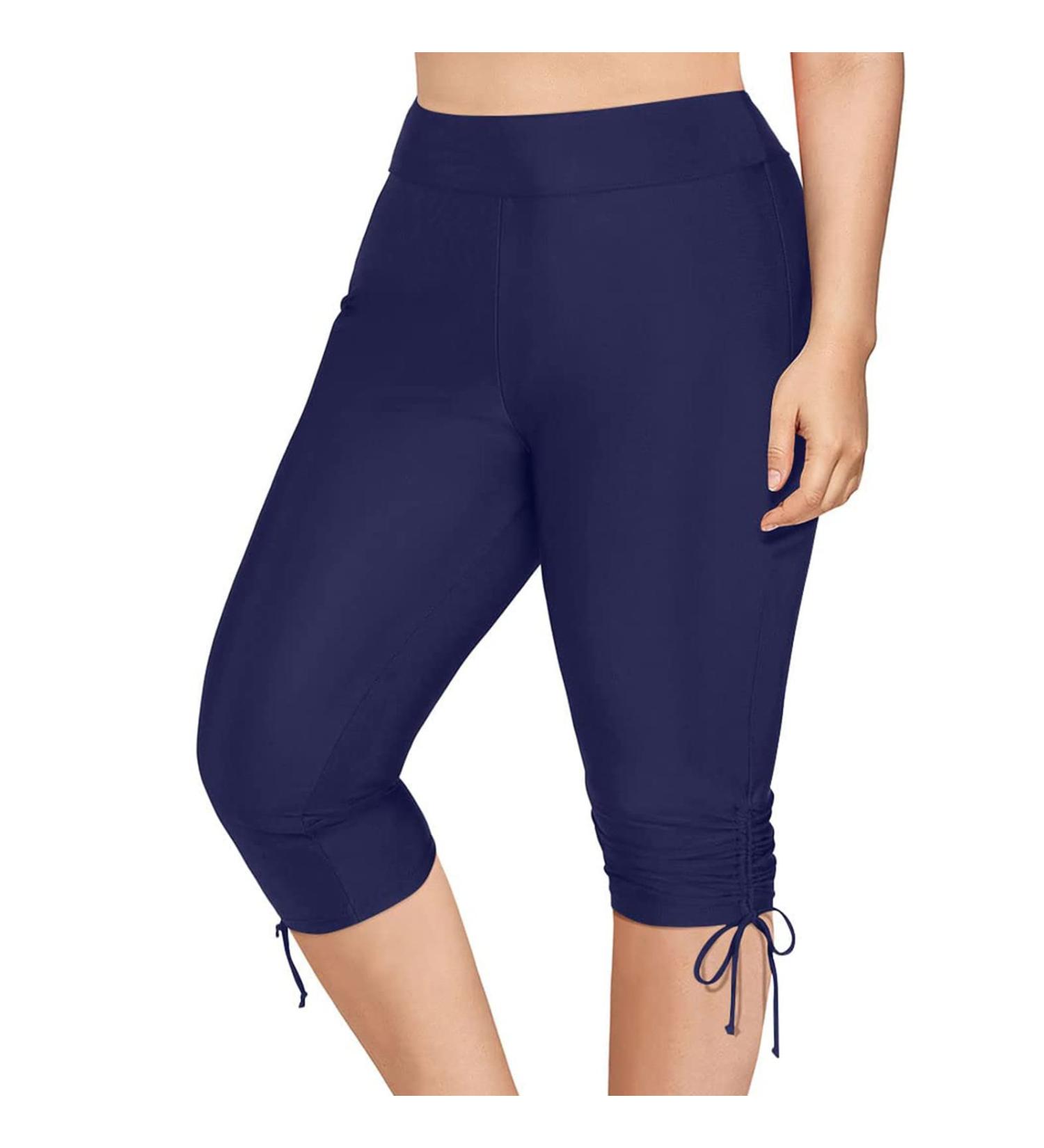 Sexy Black Beach Rock Summer Leggings & V-Cut Bikini Slip - Women's Swimwear & Sports Shorts - Buy Online on GoSupps.com