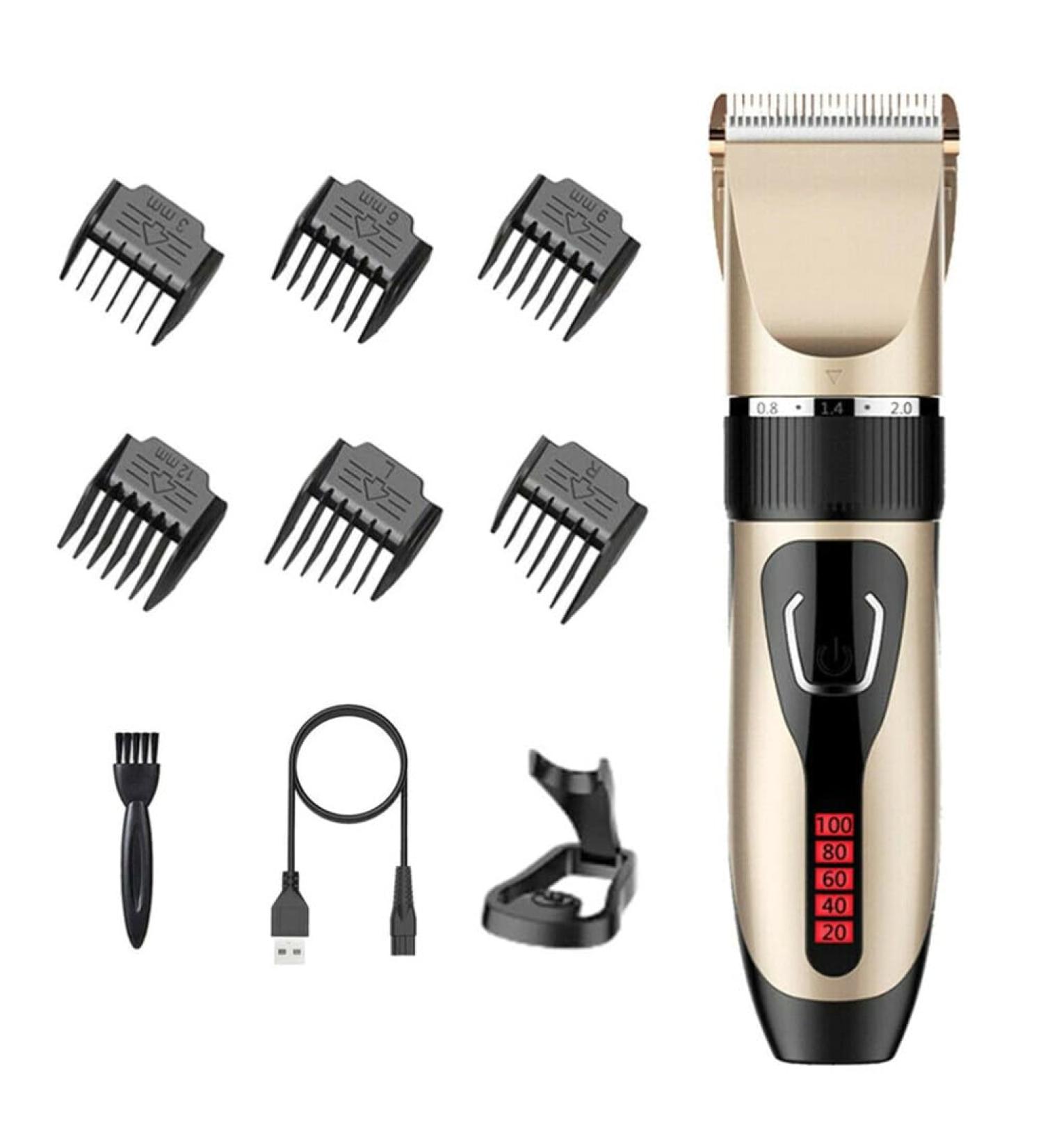 FRCOLOR Cordless Electric Clippers Set for Beard Grooming - Premium Men's Hair Trimmer for Precise Styling & International Shipping - Buy Online on GoSupps.com