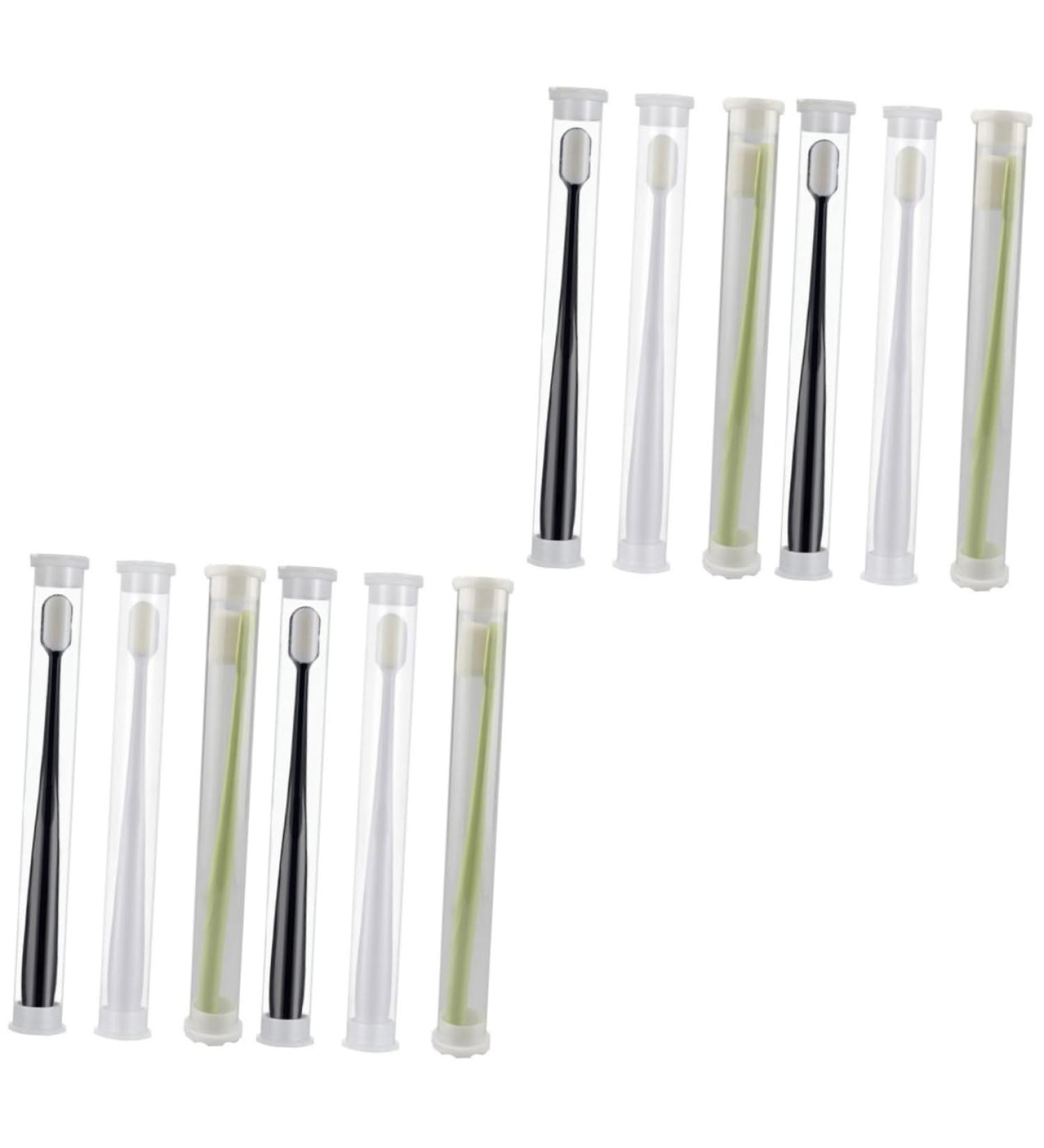 Clispeed 12 Stk Nano Toothbrush for Pregnant Women - Ultra Travel Toothbrush & Oral Care Tool - Buy Online on GoSupps.com