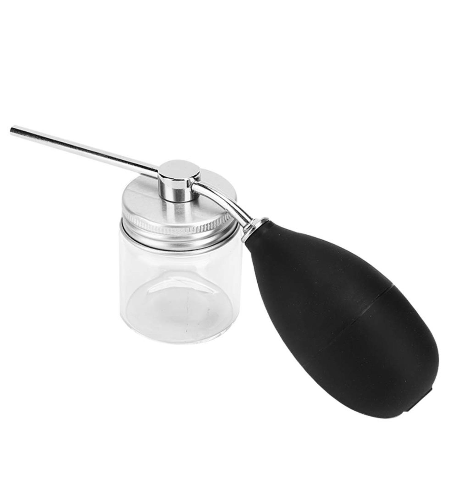 Hair Fibers Spray Applicator Flexible Spray Application Atomizador Hair Fibers Applicator with Silica Gel (Silver Plating) - Buy Online on GoSupps.com