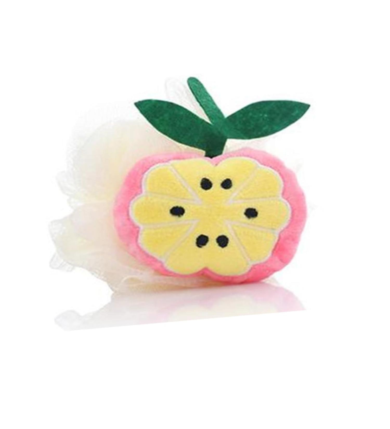 Housoutil 6pcs Cartoon Mesh Shower Ball Set | Soft Bath Puff & Loofah Sponge for Gentle Cleansing | Ideal for Kids & Adults - Buy Online on GoSupps.com