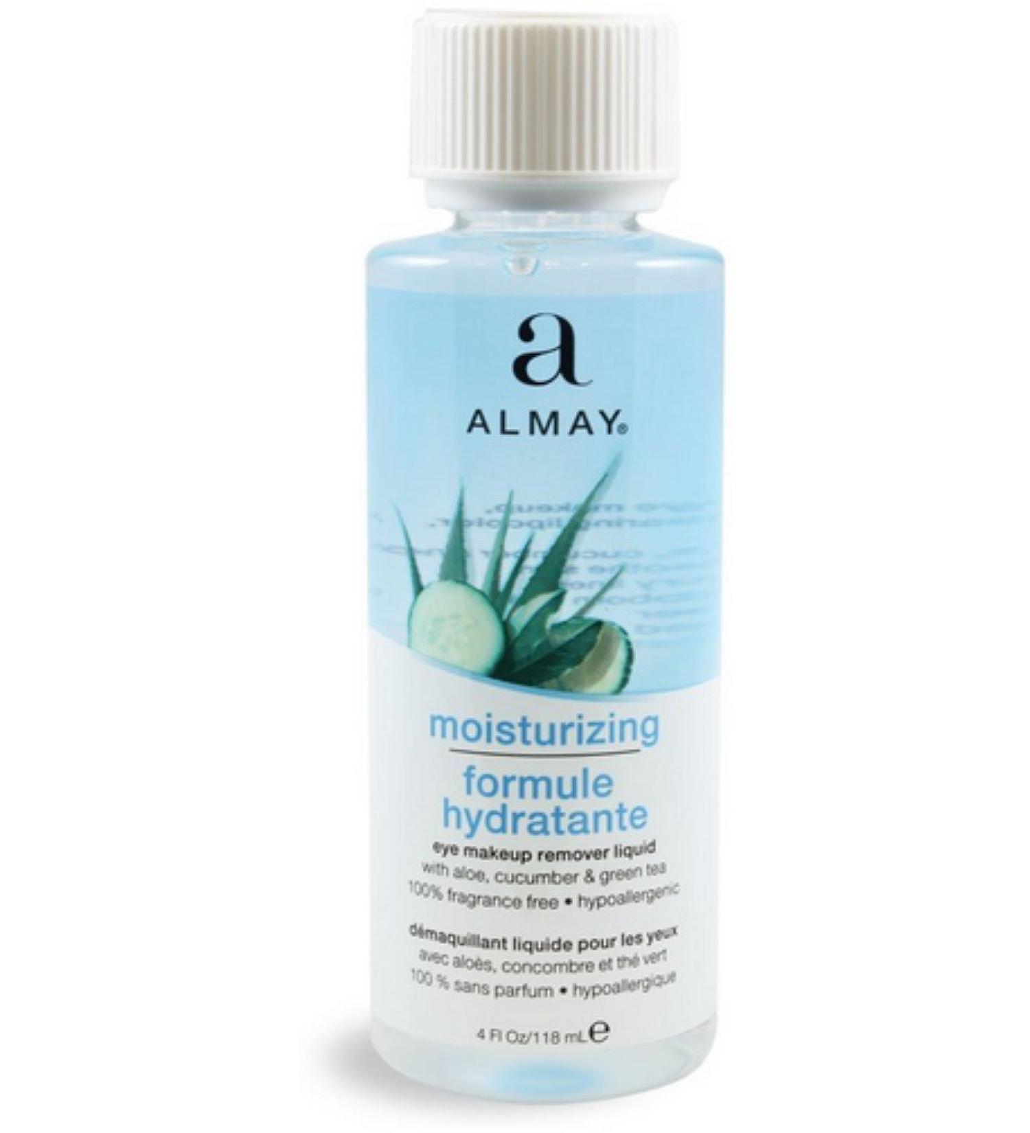 Almay Moisturizing Eye Makeup Remover Liquid - 2 pk