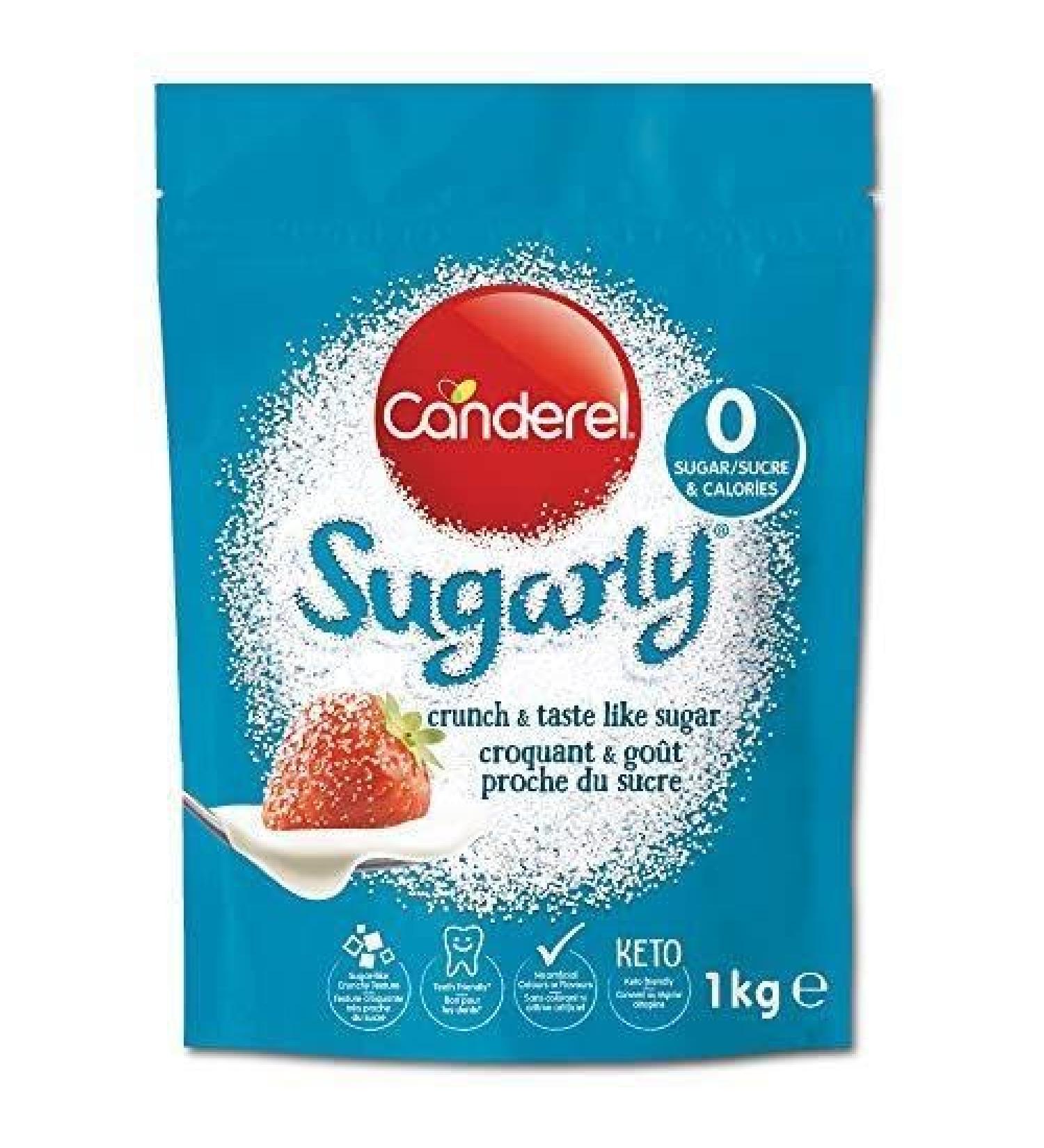 Canderel Sugarly Crunchy Sweetener 1kg VALUE PACK Equivalent to 2kg of - Buy Online on GoSupps.com