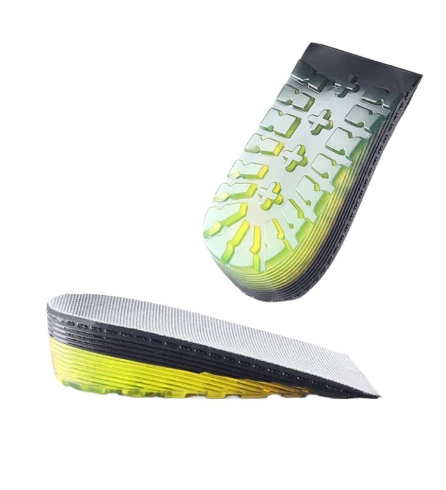 CSCDD Increase Height Insoles - Gel Soft PU Invisible Heightening Pads for Men & Women - 1.5cm Elevation - Buy Online on GoSupps.com