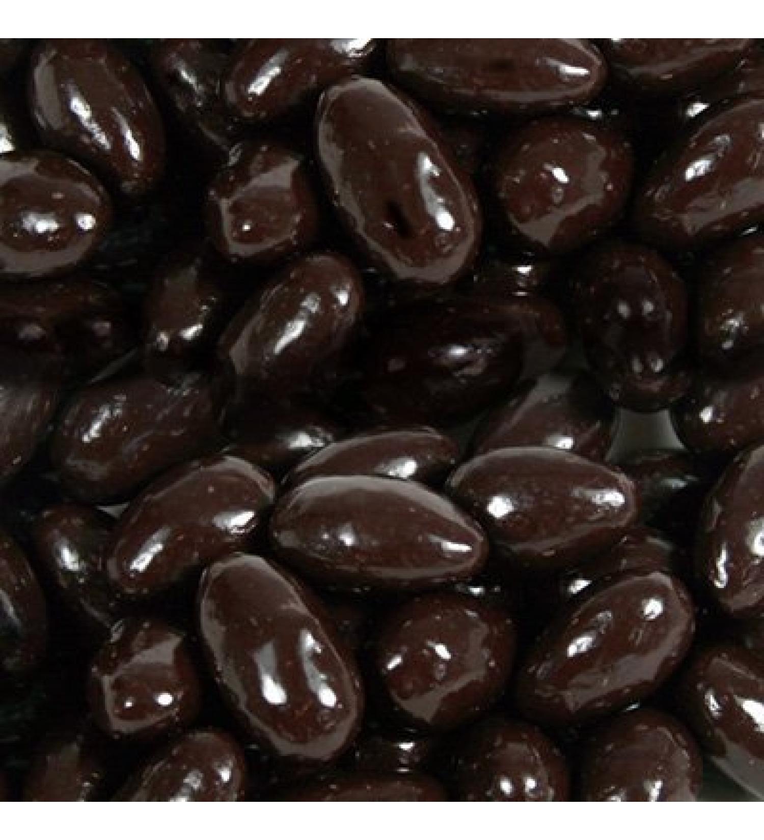 BAYSIDE CANDY Sugar Free Dark Chocolate Almonds, 5LBS