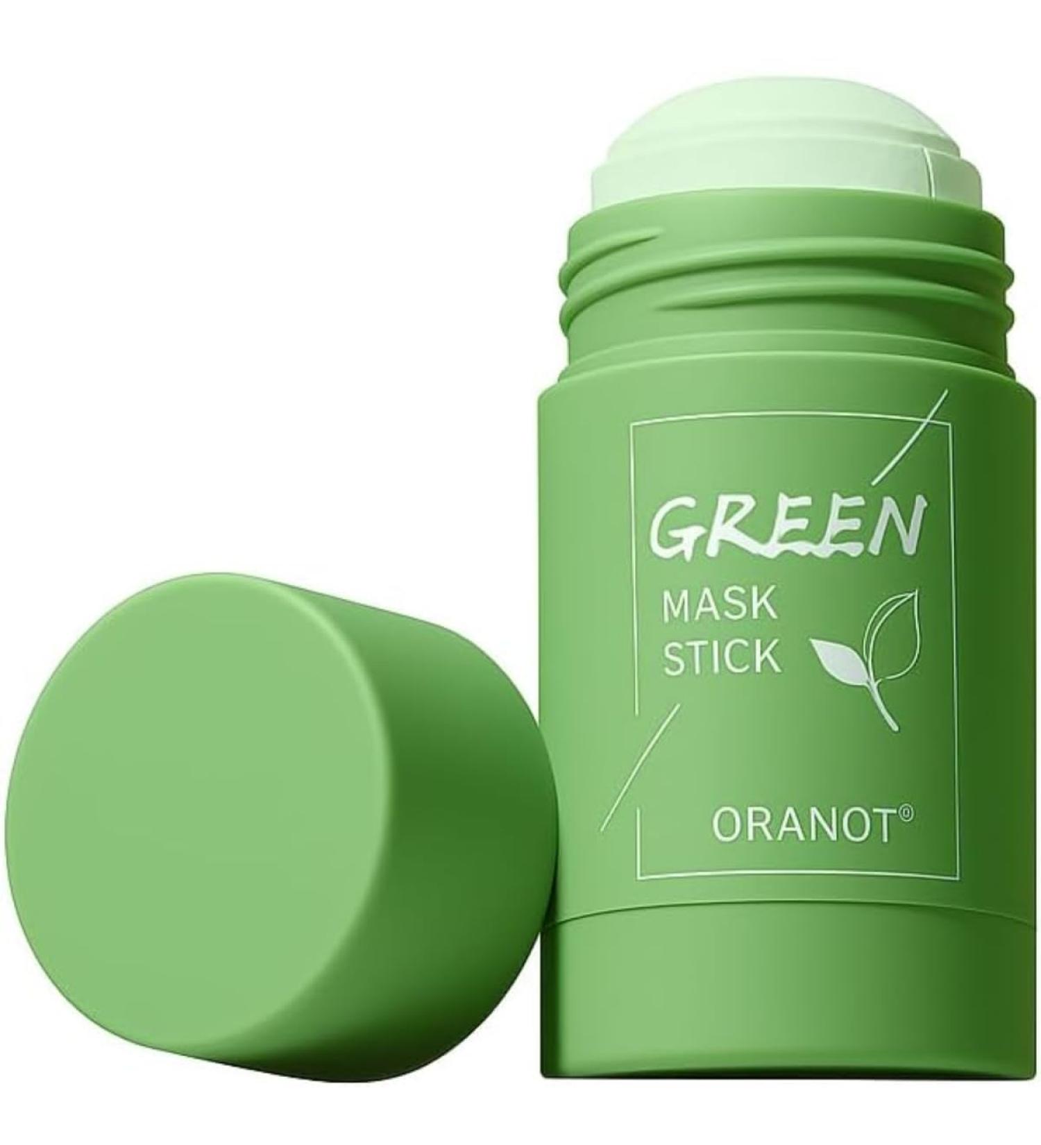 Green Mask Stick | Green Stick Blackhead | Masque l'argile purifiant en forme de stylo | Hydratant | Clarification de l'acn et dissolvant de points noirs pour peau pure en profondeur | Cleansstick - Buy Online on GoSupps.com