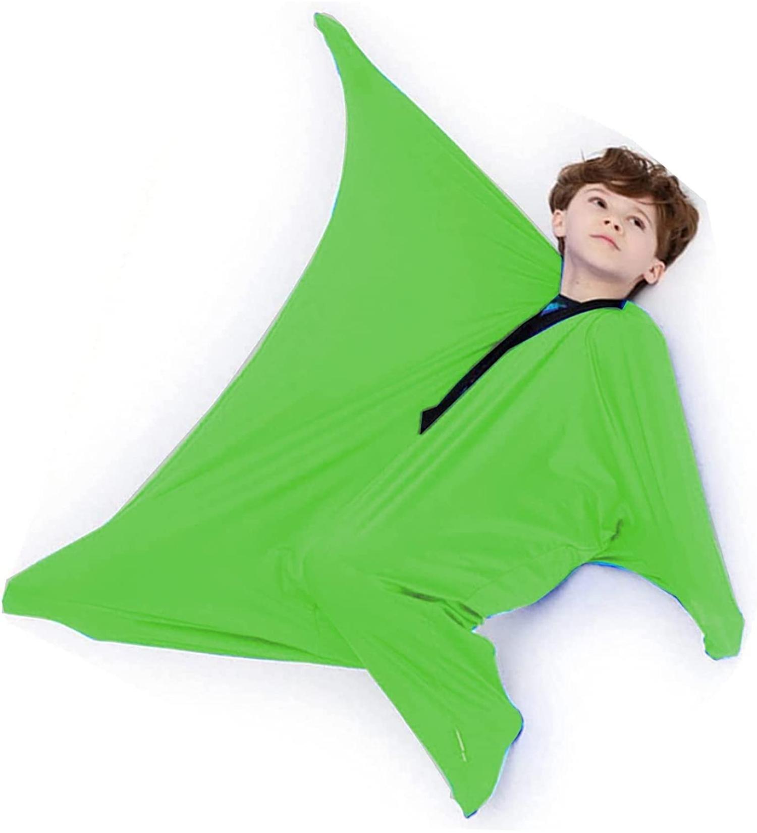 WGUST Body Sock Sensory Socks for Kids - Stretchable Sensory Sock Help Kids Relax and Focus - Easy to Wash Breathable Sensory Full Body Sock for Kids (Color : Green Size : M/Medium-69 * 119cm) M/Medium-69*119cm Green - Buy Online on GoSupps.com