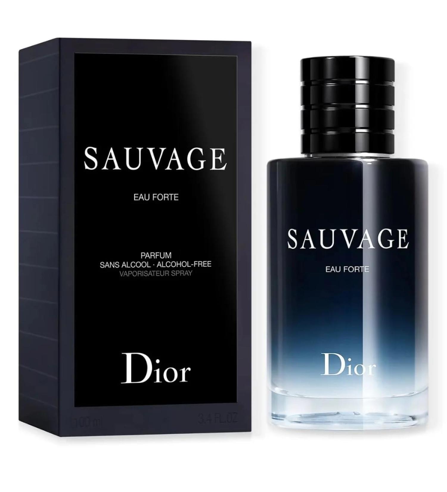 Dior Christian Sauvage Eau Forte Parfum For Men 3.4 Fl Oz - Buy Online on GoSupps.com