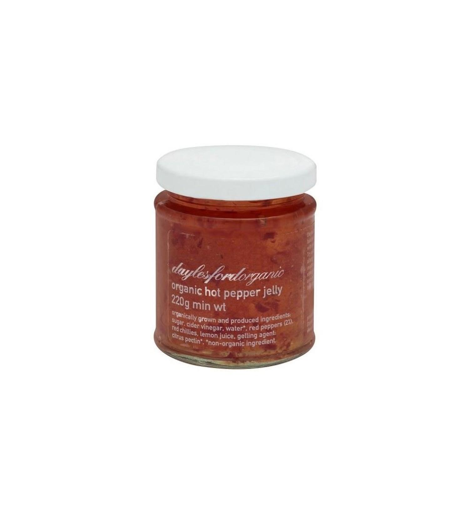 Daylesford Organic Hot Pepper Jelly (220g) - Pack of 2