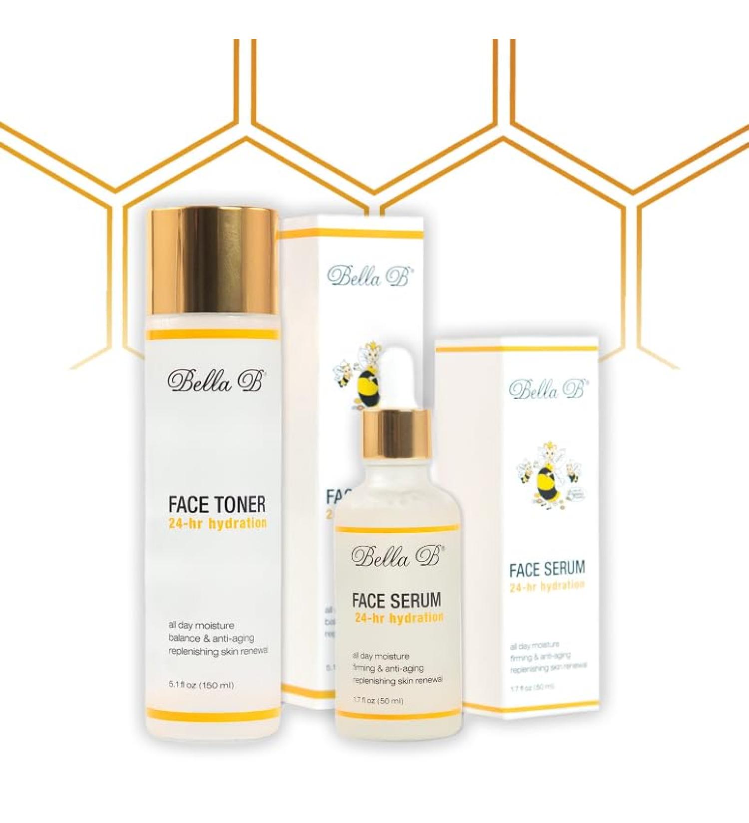 Bella B Bundle - Face Toner 5.1oz and Face Serum 1.7oz - Buy Online on GoSupps.com