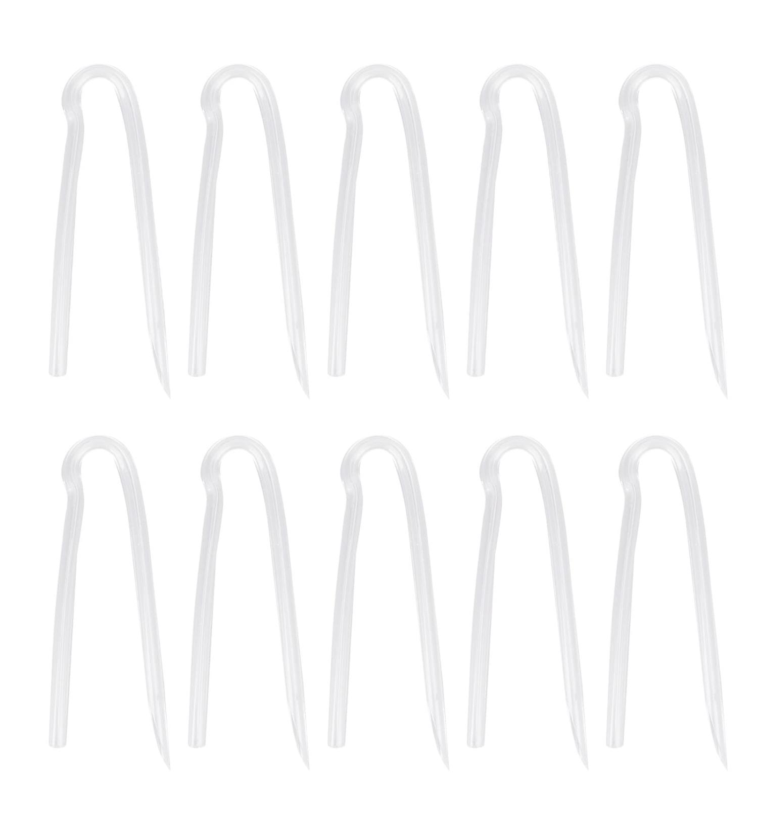 10 Flexible Hearing Aid Hoses - Preformed Sound Hose Replacement for BTE Earpieces (3.3mm x 2.0mm) - Buy Online on GoSupps.com