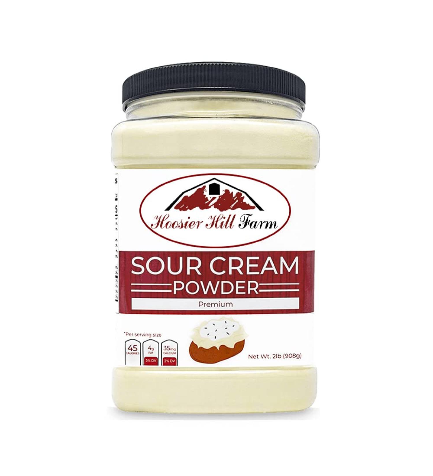 Hoosier Hill Farm Sour Cream Powder 2LB - Convenient 2 Pound Pack - Buy Online on GoSupps.com