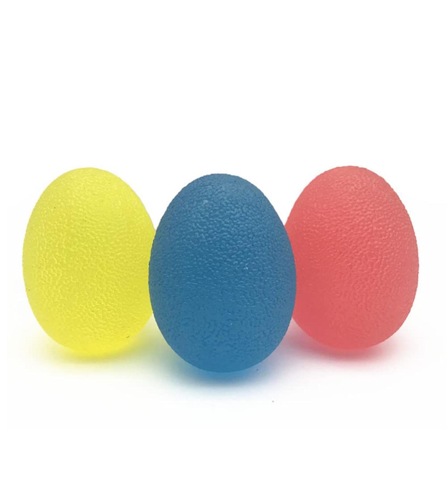  POKEAT 3Pc Gel Handball Therapy Squeezing Pressure Ball Finger Arthritis Hand Finger Grip Strengthening and Elimination of Pressure - Buy Online on GoSupps.com