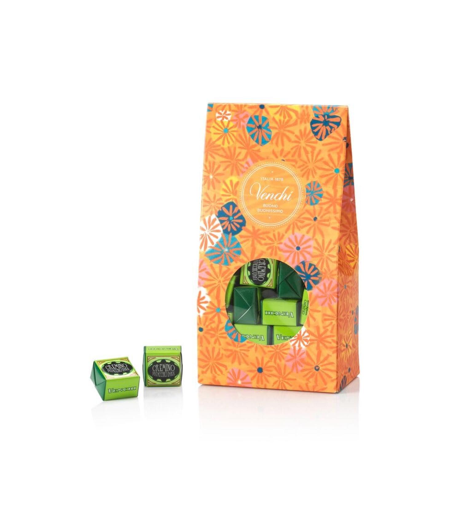 Venchi Coffret Cadeau Murrine avec Chocolats Cremino Pistache Chocolat Blanc 305 g Sans Gluten Sans Colorants ni Conservateurs Id e Cadeau - Buy Online on GoSupps.com
