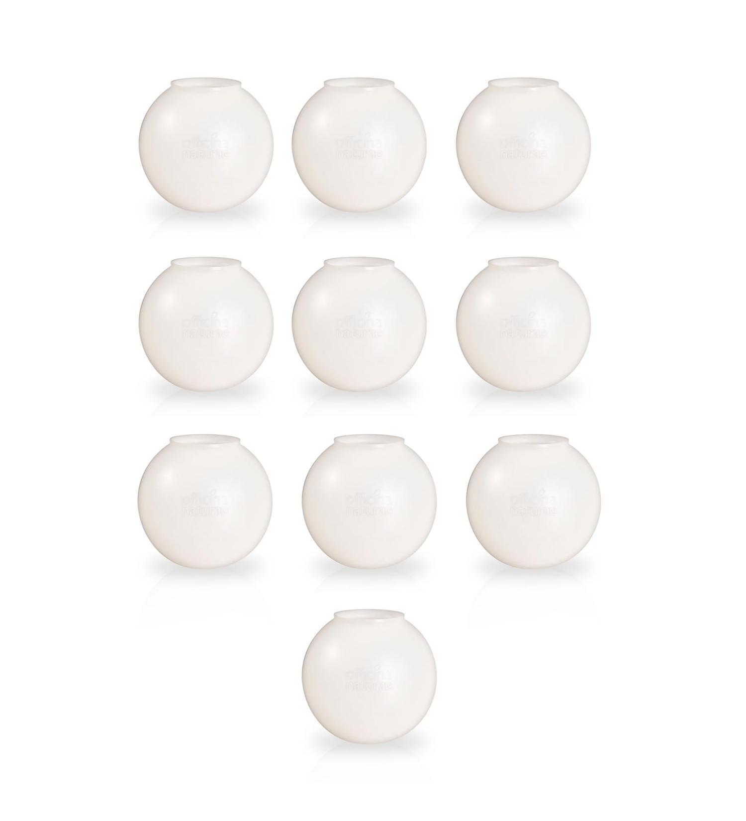 Officina Naturae Set of 10 Ecological and Graduated Measuring Balls for Washing Machine Powder and Liquid Laundry Made in Italy - Buy Online on GoSupps.com