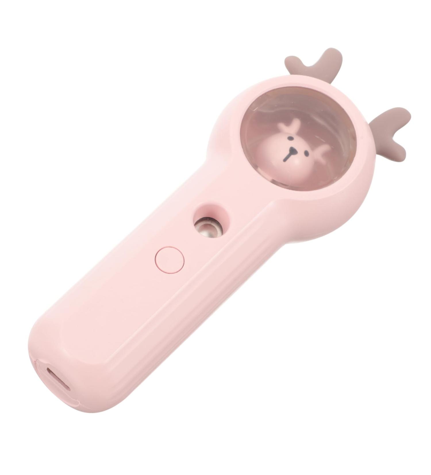 POPETPOP handheld Cartoon Hydrating instrument Deep Cleaning face steamer thermal sprayer for salon abs face streamers facial simple pink steamer vocal steamer for singers - Buy Online on GoSupps.com