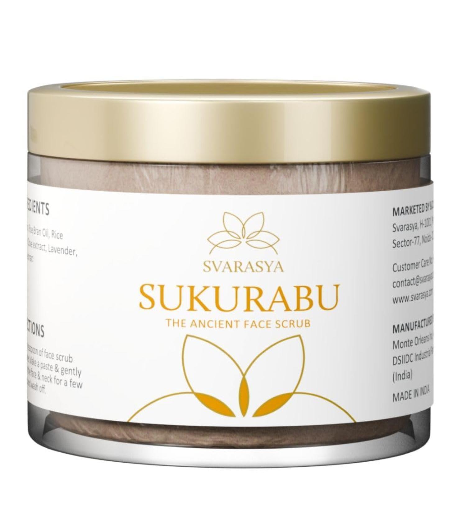 Natural Face Scrub for Glowing Skin | Lavender & Licorice Exfoliating Powder | 100g Nourishing & Moisturising - Buy Online on GoSupps.com