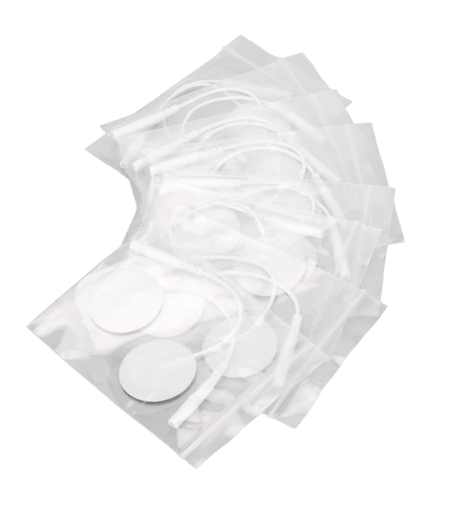 16pcs Self-Adhesive Electrode Patches for TENS Machines - Reusable Round Pads - 3cm (2.0) - Buy Online on GoSupps.com