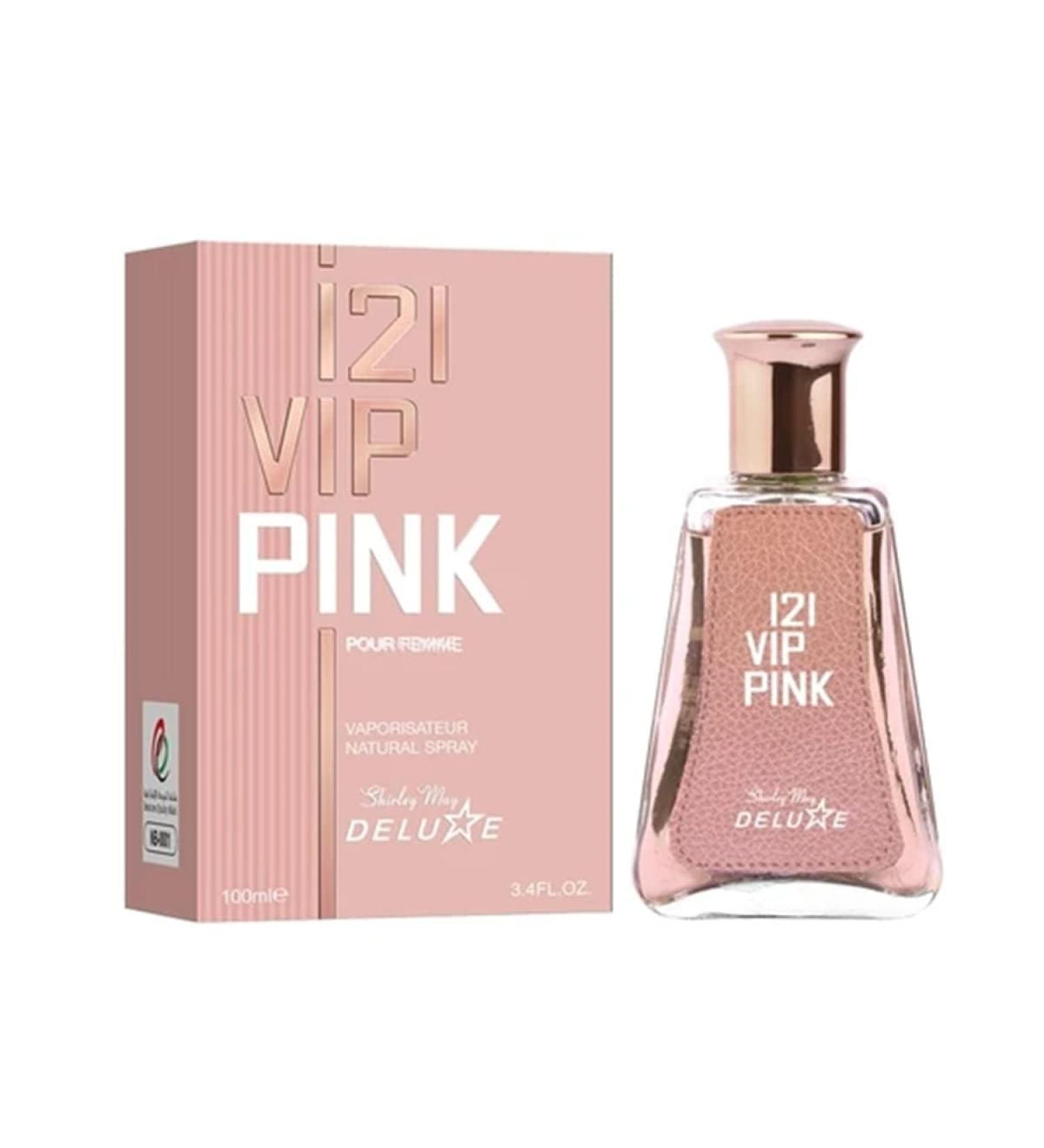 121 VIP Pink EDT Parfum Eau De Toilette Floral fragrance for Women 3.4 Fl Oz. - Buy Online on GoSupps.com