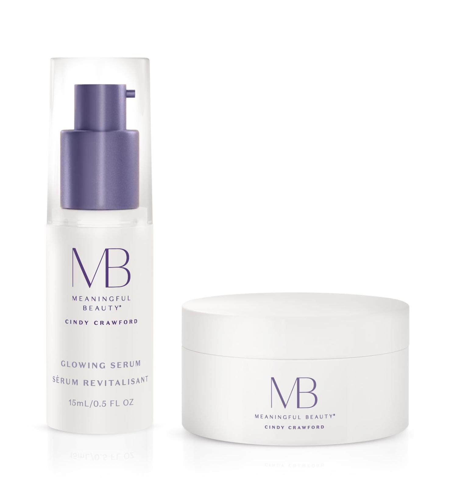 Meaningful Beauty Glowing Hydration System Kit - Best Hydrating Skincare for Radiant Skin | Shop Internationally - Buy Online on GoSupps.com