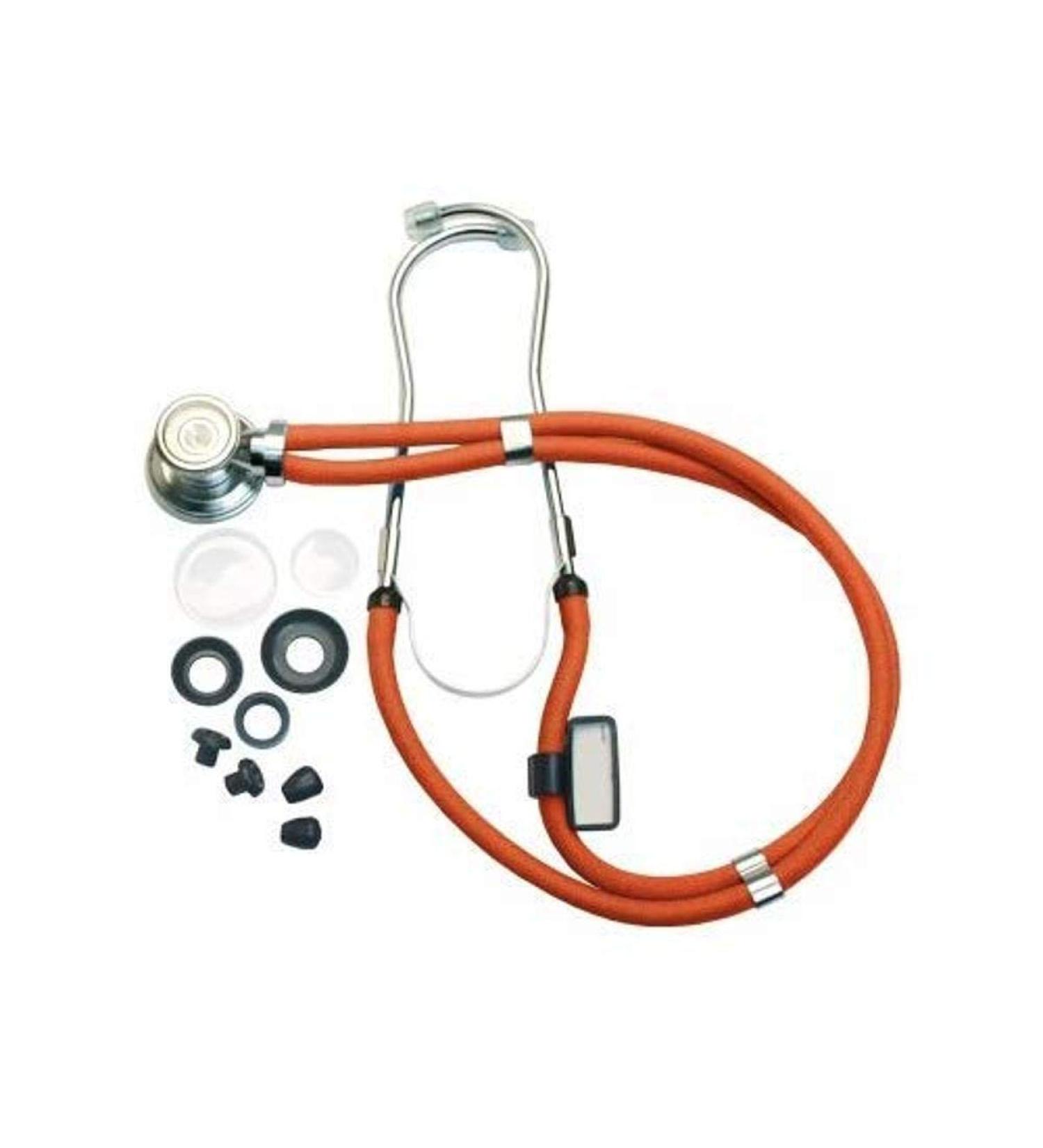 Labtron Neon Series Sprague Rappaport Stethoscope Neon Orange 602N-OR