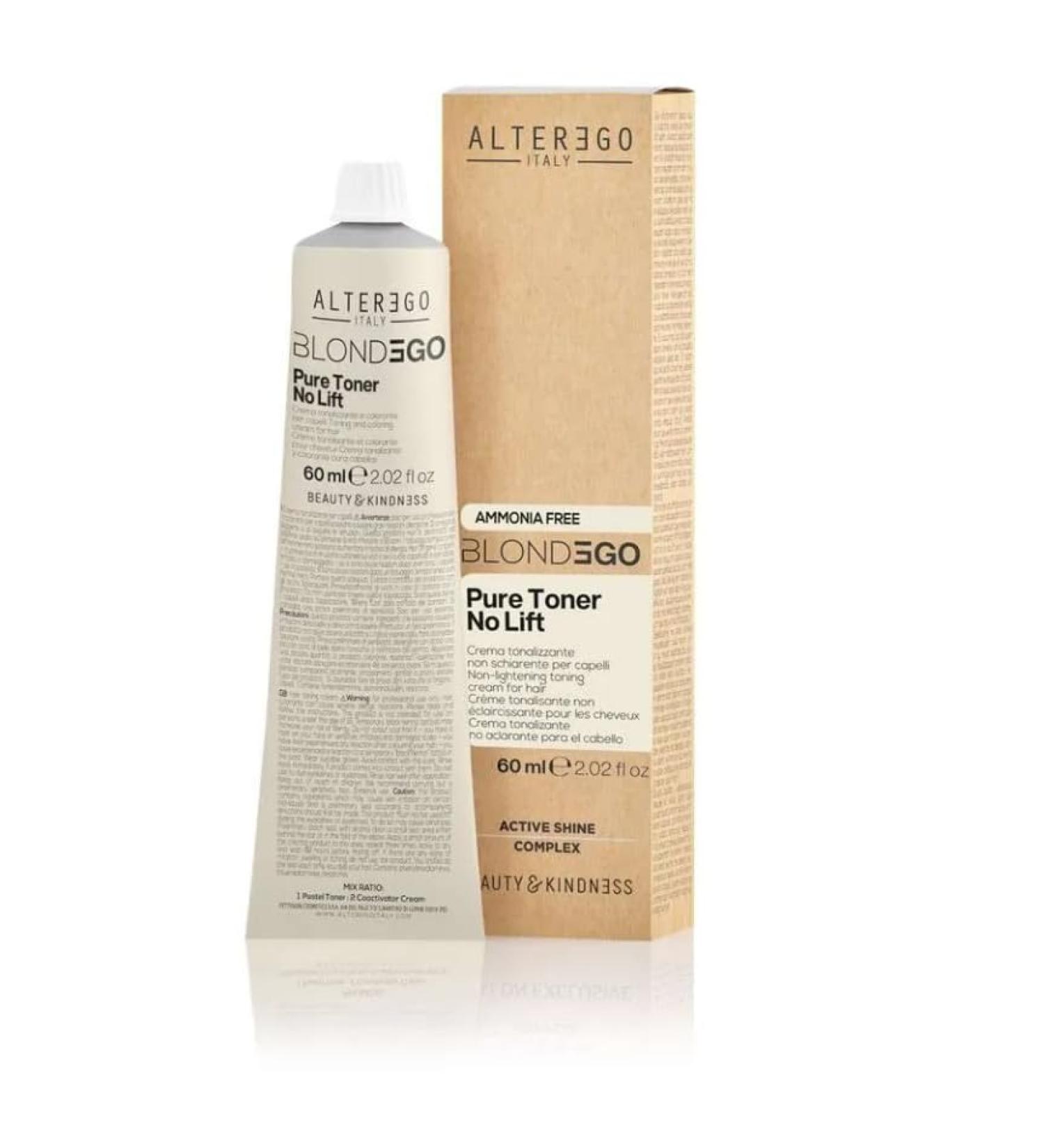 Alterego blondego pure non-lift toner /0 natural 60 ml