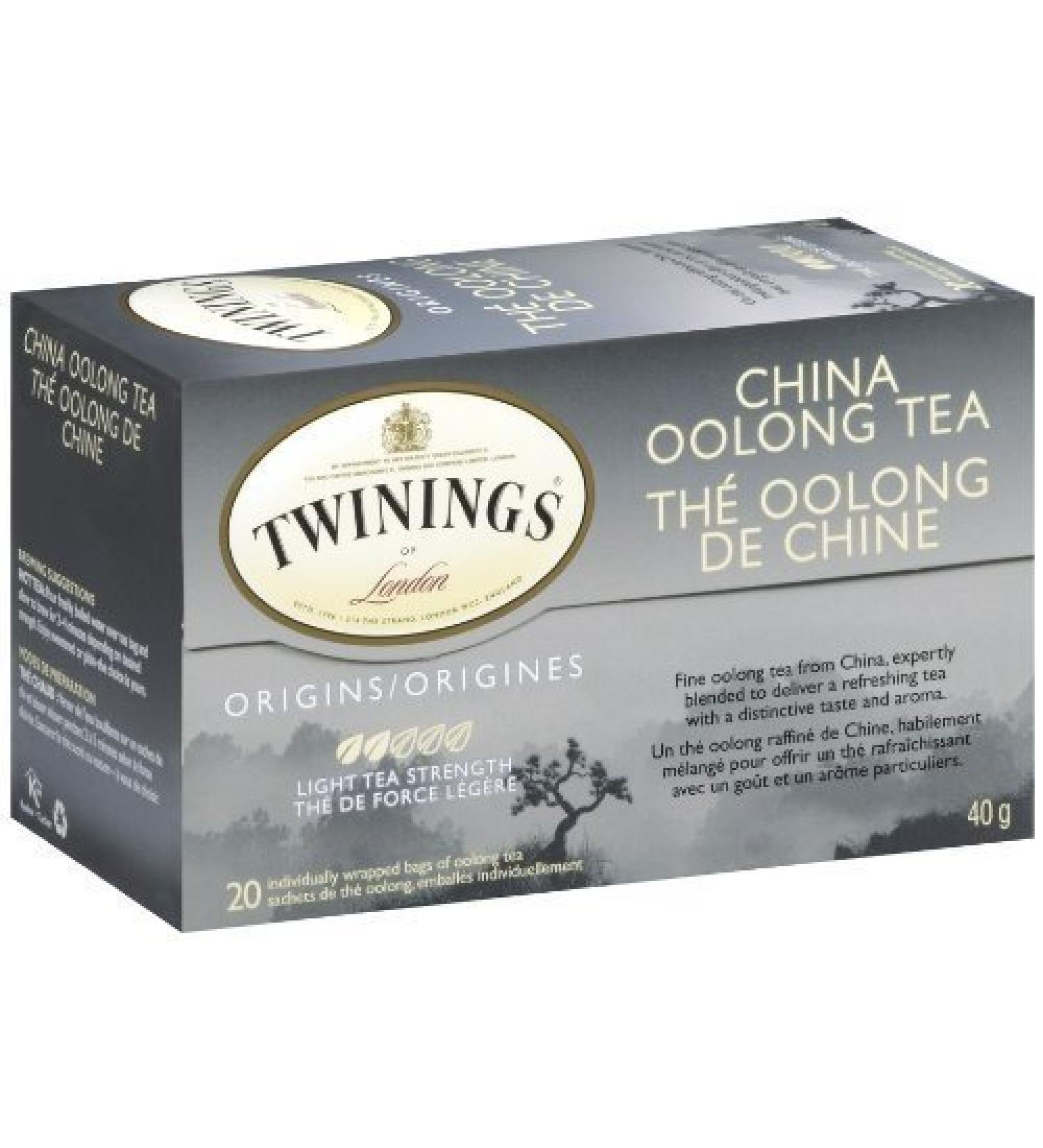 Twinings 100% Pure Oolong Tea 20 Tea Bags 1.41 oz (40 g)