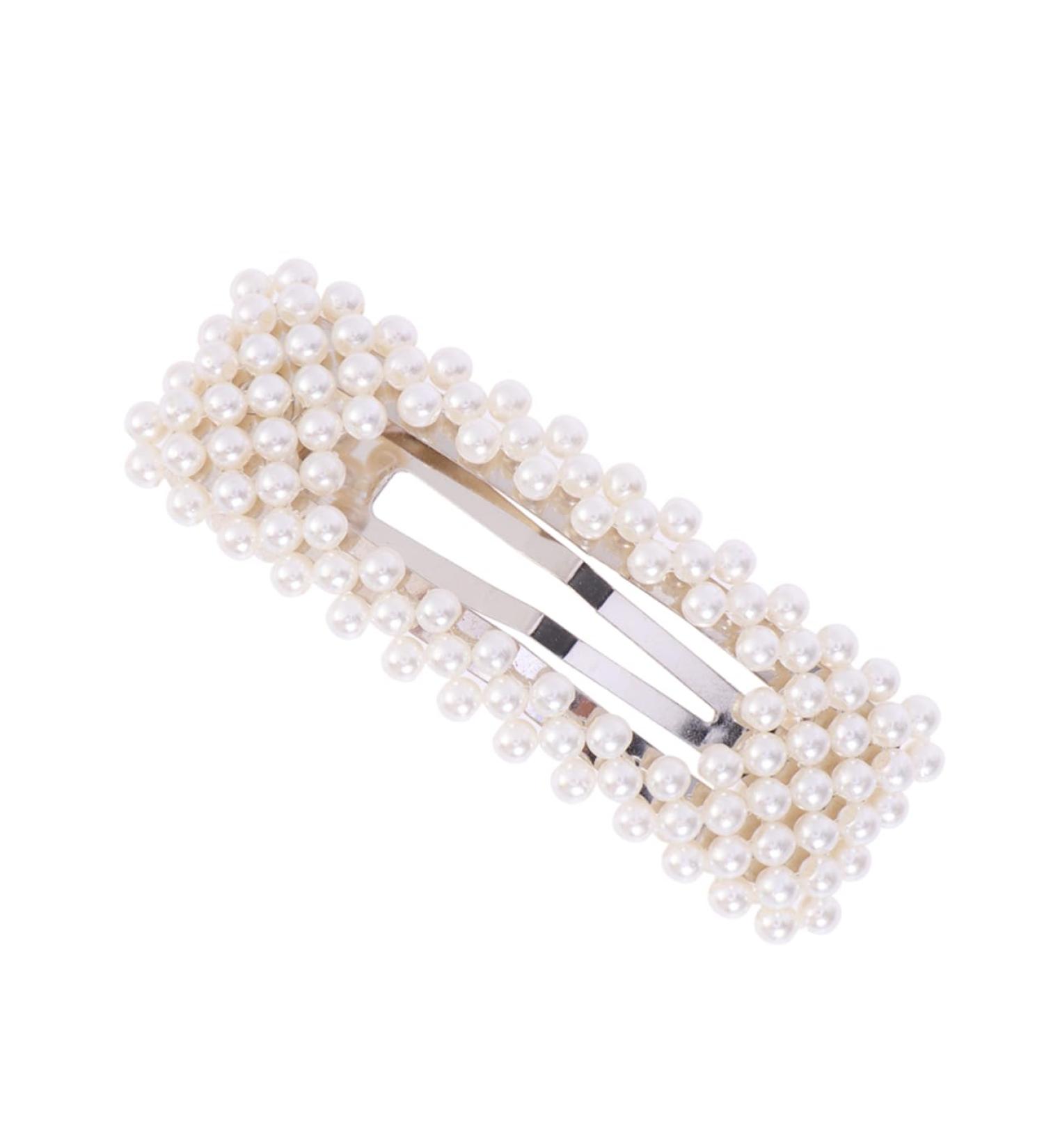 FRCOLOR Pearl Hair Pin Barrettes for Women Hair Claw Clips for Women Pearl Hair Clip Goody Hair Clips for Women Womens Barrettes for Hair Bobby Pin Bang Clip Miss Side Clip - Buy Online on GoSupps.com