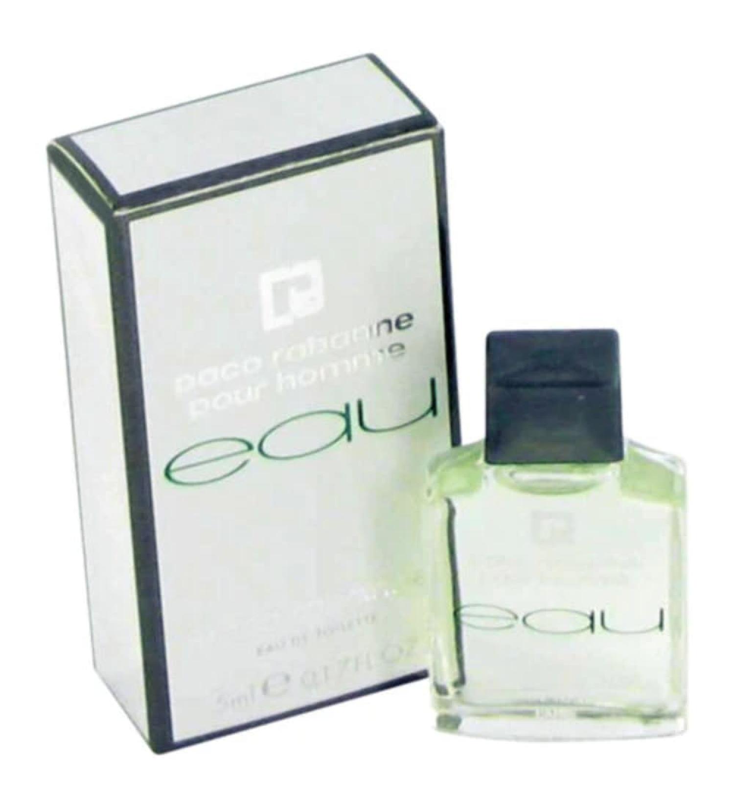 Eau De Paco Rabanne by Paco Rabanne Mini EDT .14 oz for Men