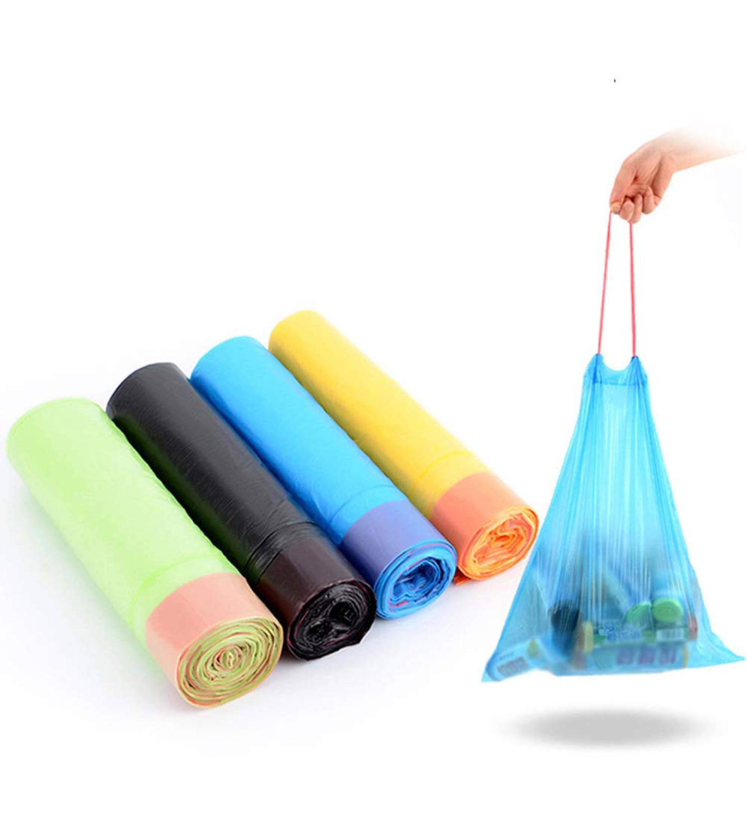 Small Trash Bags Garbage Bags Wastebasket Trash Can Liners for Home Kitchen and Office Fit Home Waste Bin Bathroom - Buy Online on GoSupps.com