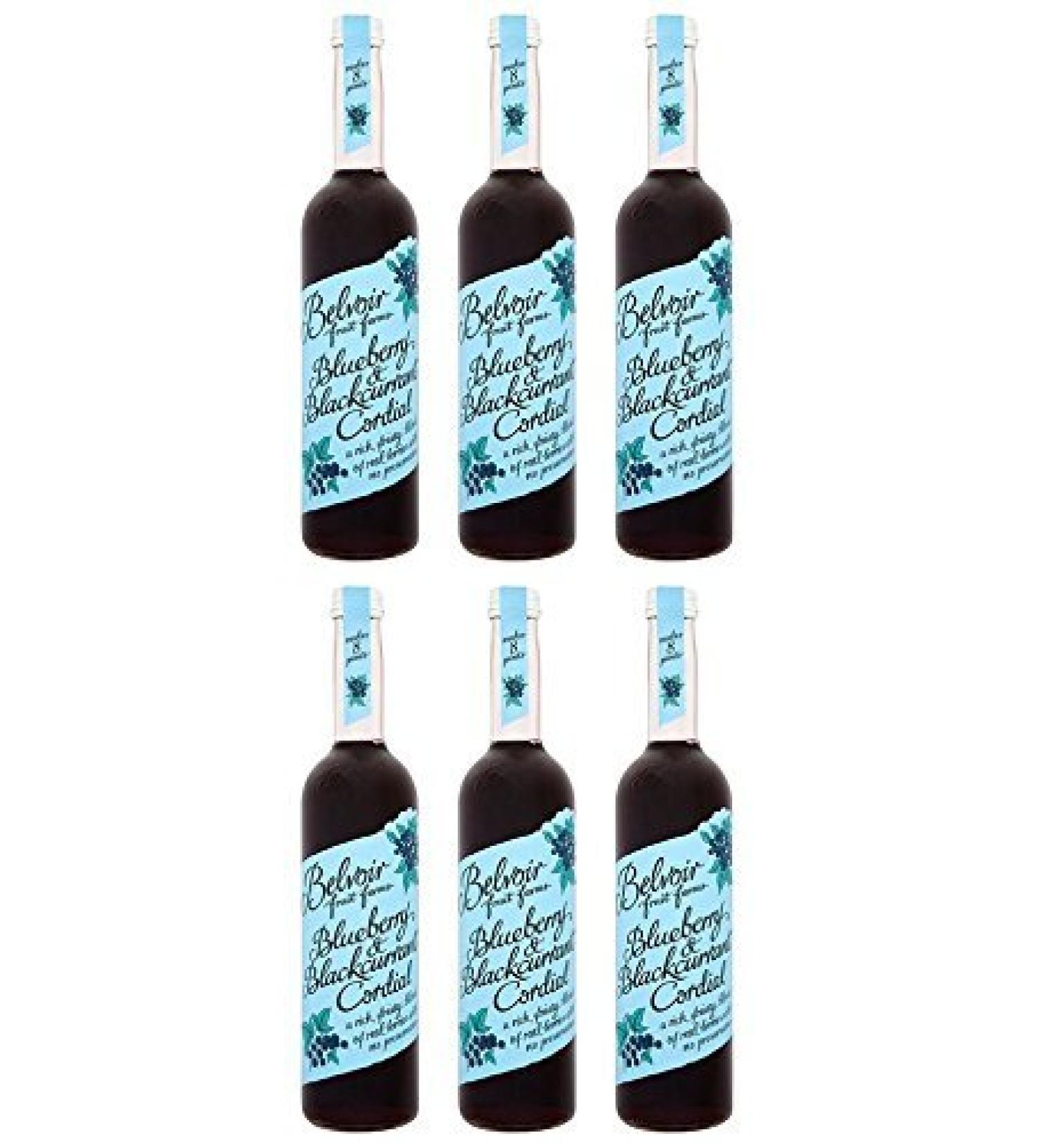 BELVOIR FRUIT FARMS Belvoir Cordial Pack of 6 x 500 ml