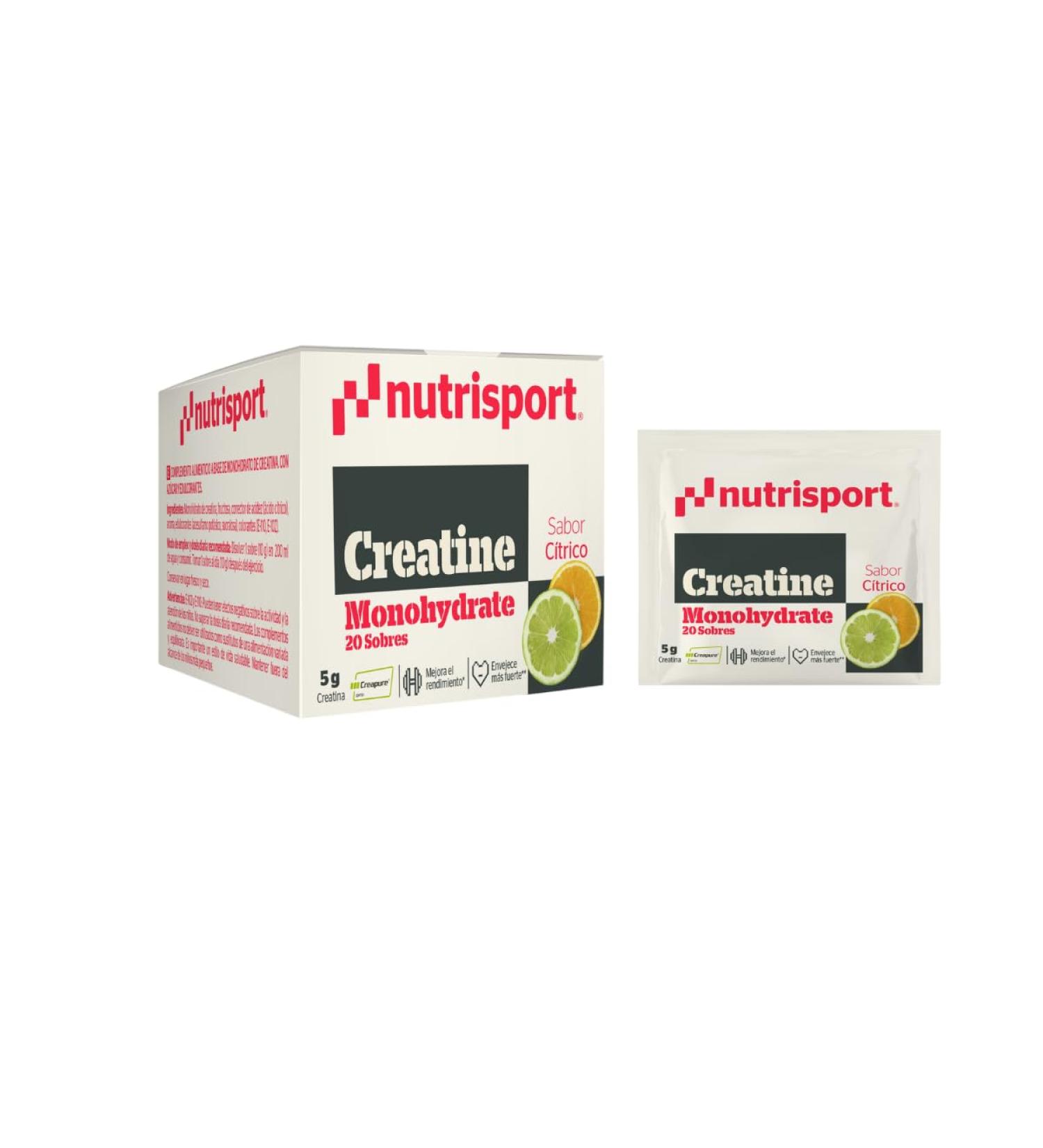  Nutrisport Creatine Cn Envelopes 100g - Buy Online on GoSupps.com