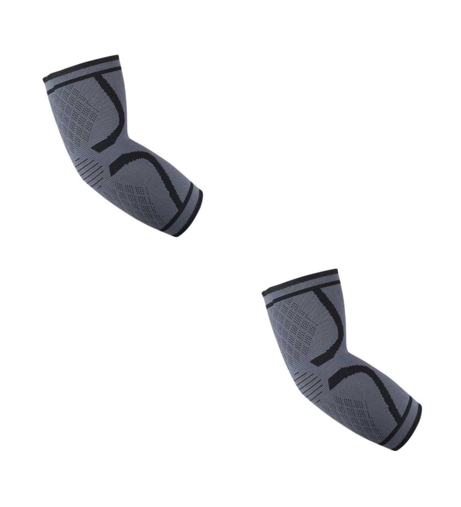 Healifty Elbow Brace Sleeve - 2 Pairs Wristband & Elbow Support for Yoga Protective Guard & Comfort | Best Elastic Elbow Protection - Buy Online on GoSupps.com