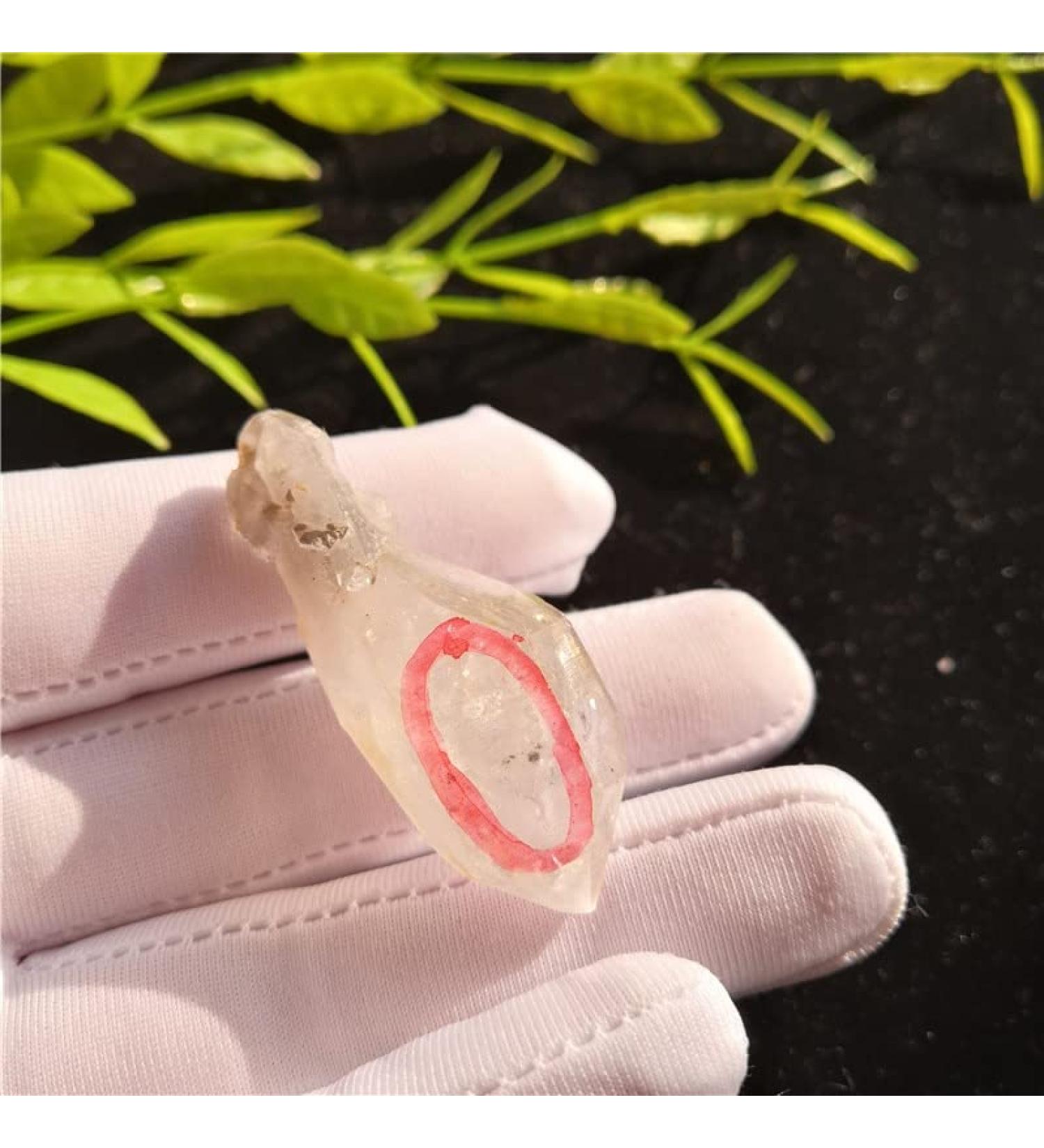 Natural Crystal Rough Rare!Natural Clear Quartz Movable Water Gall Stone Fengshui Crystal Stones - Buy Online on GoSupps.com