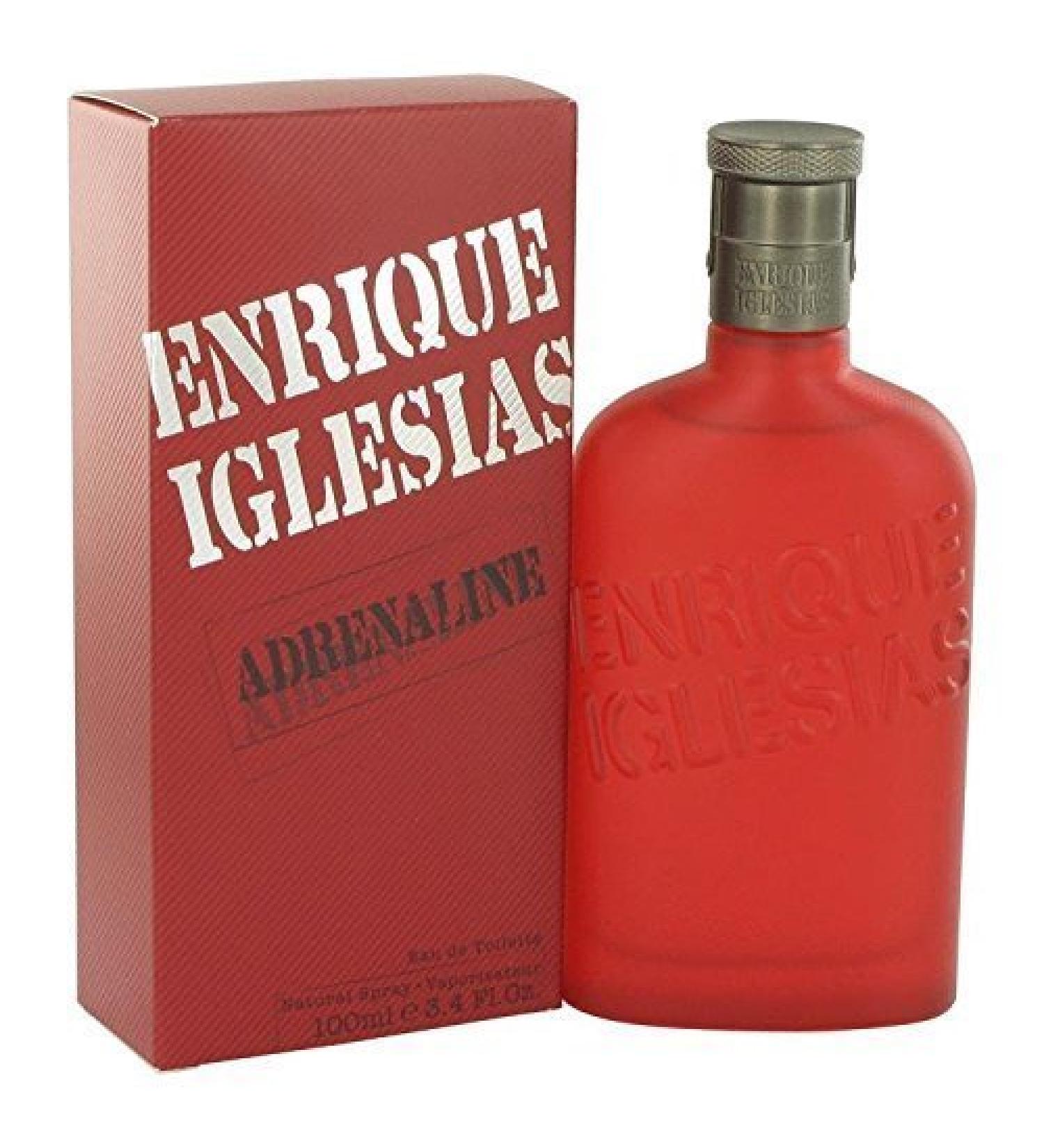 Adrenaline by Enrique Iglesias Eau De Toilette Spray 3.4 oz for Men