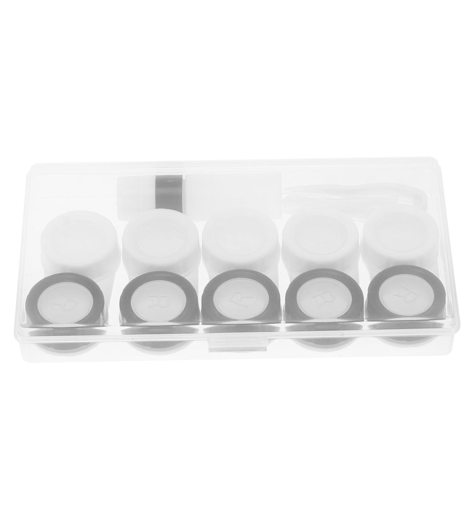 Solustre 5 Series Box - Duplex Care Box for Contact Lenses | Travel Mirror & Tools | Medical-Grade ABS | Compact & Portable - Random Colors - Buy Online on GoSupps.com