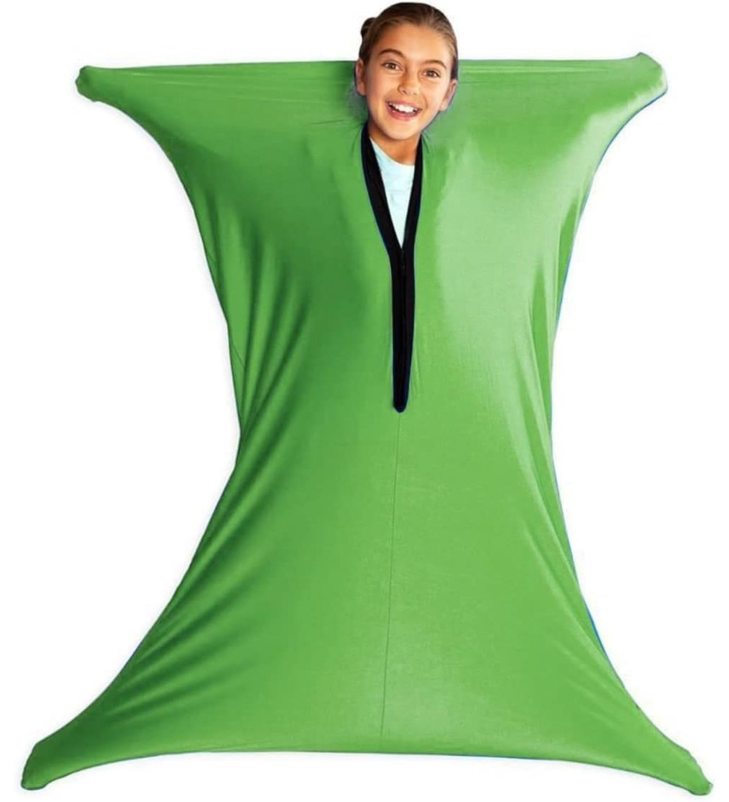 BANTASE Body Sock Sensory Kids Adults 65"x29" Full Body Wrap Sensory Sock Stretchy Body Sock To Relieve Stress Self-Claming Relaxing For Children Adult With Autism (Color : Gr n Size : L) L Gr n - Buy Online on GoSupps.com