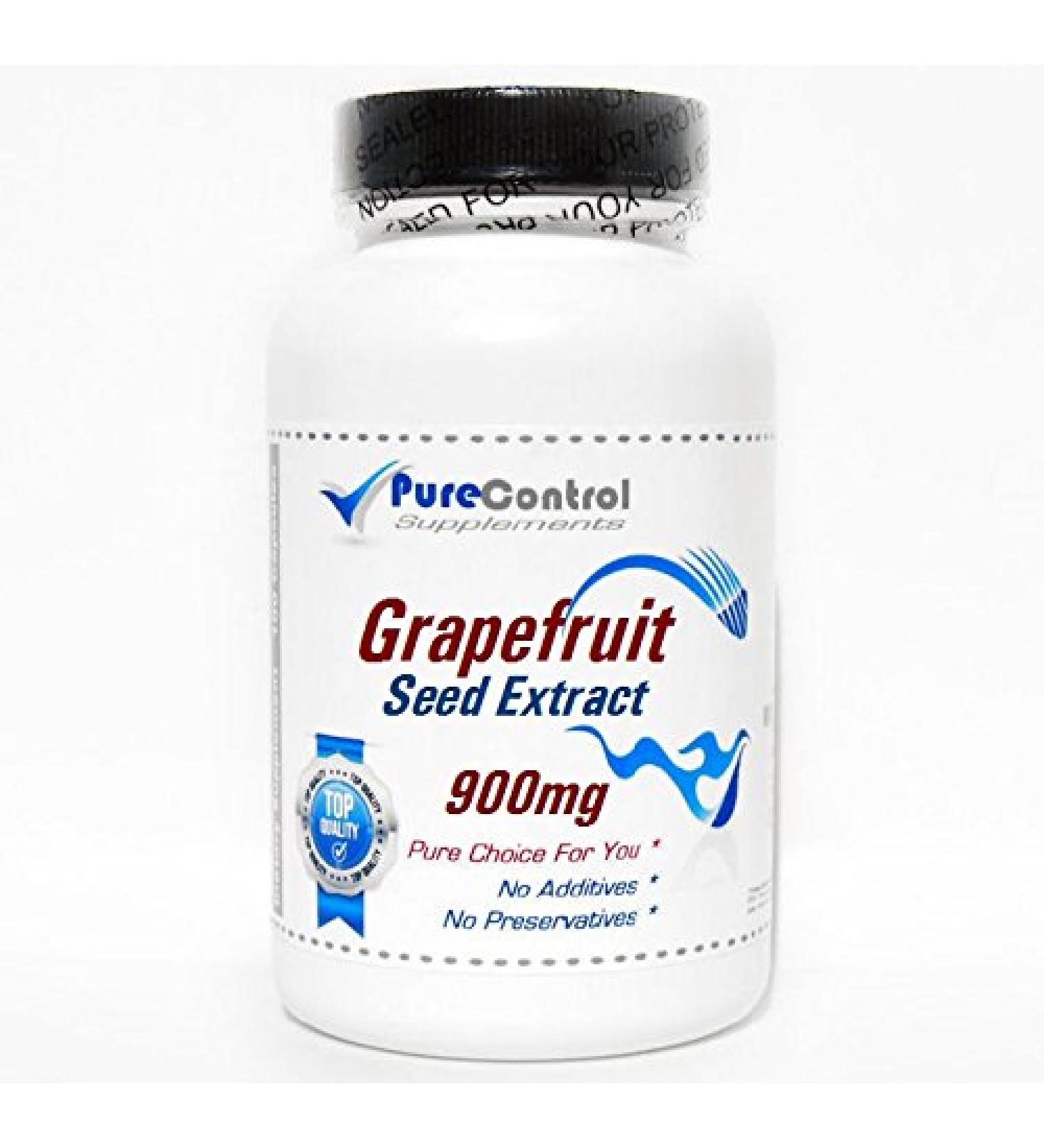 Grapefruit Seed Extract 900mg // 200 Capsules // Pure // by PureControl Supplements