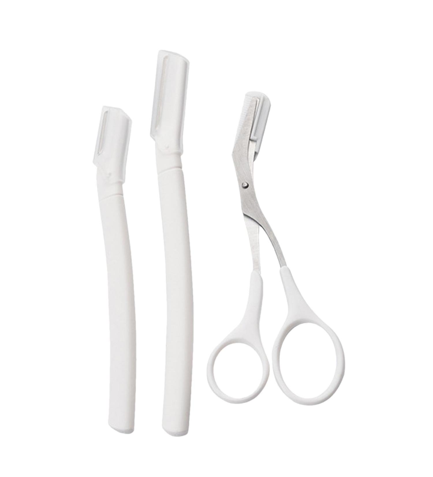  demaxiyad Eyebrow Trimmer Kit Eyebrow Care Set | Eyebrow Grooming Razor Eyebrow Shaping Kit with Protective Cover for Party Prom Party - Buy Online on GoSupps.com