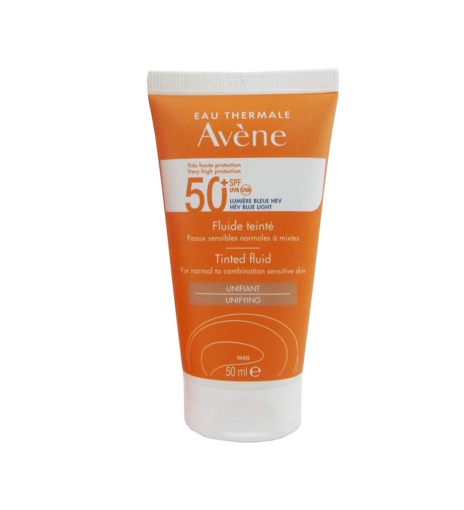 Av ne Sun Care Fluid With Color Spf50 50ml