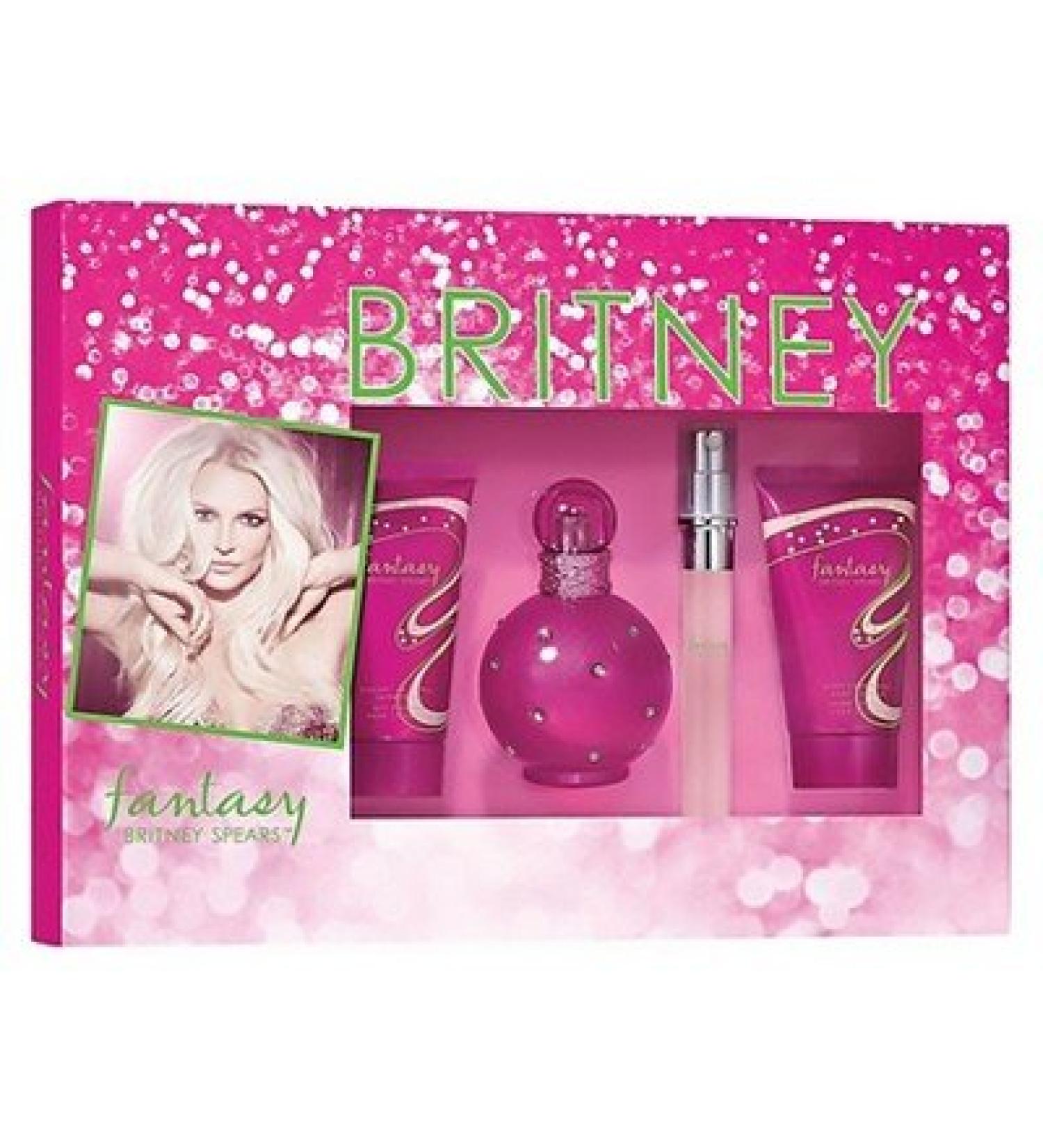 Fantasy by Britney Spears Gift Set Women's Perfume - 4pc