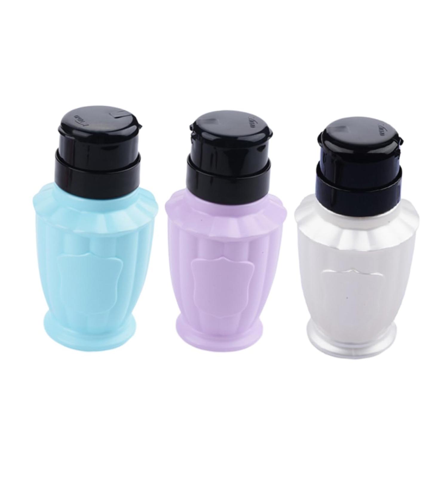 Beaupretty Bottle liquid bottle Nail Polish Remover pump Bottle Nail remover supplies Liquid Pumping Dispenser clear nail polish nail polish remover pumping bottle Japanese Nail 13X5.2cm As Shown - Buy Online on GoSupps.com