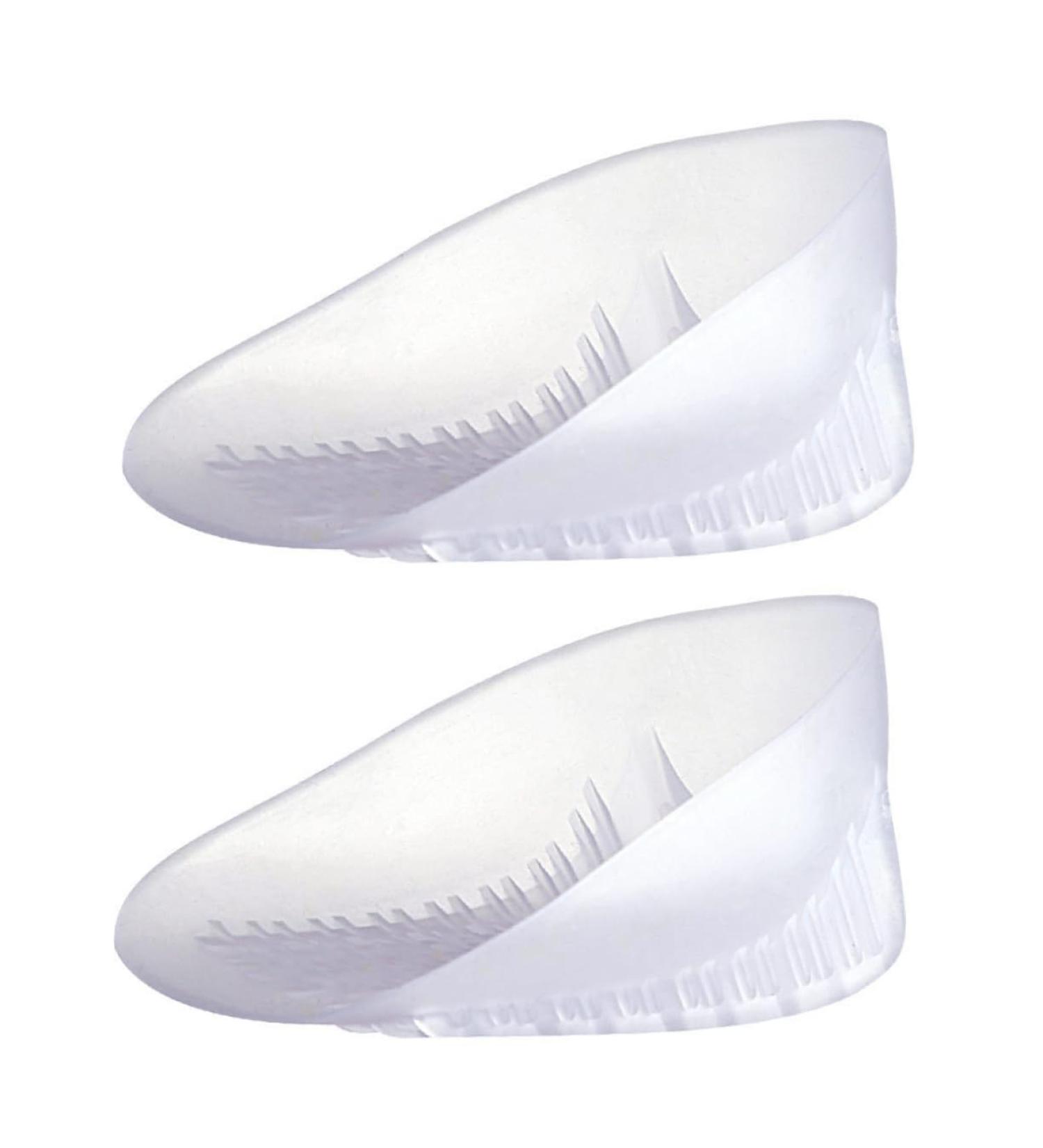 FRCOLOR U-Shaped Heel Pad Gel Inserts - Height Boosting Insoles for Men & Women - Transparent Heel Grips & Cups - 9.8x5.5CM Damping Half Pads for Comfort - Buy Online on GoSupps.com