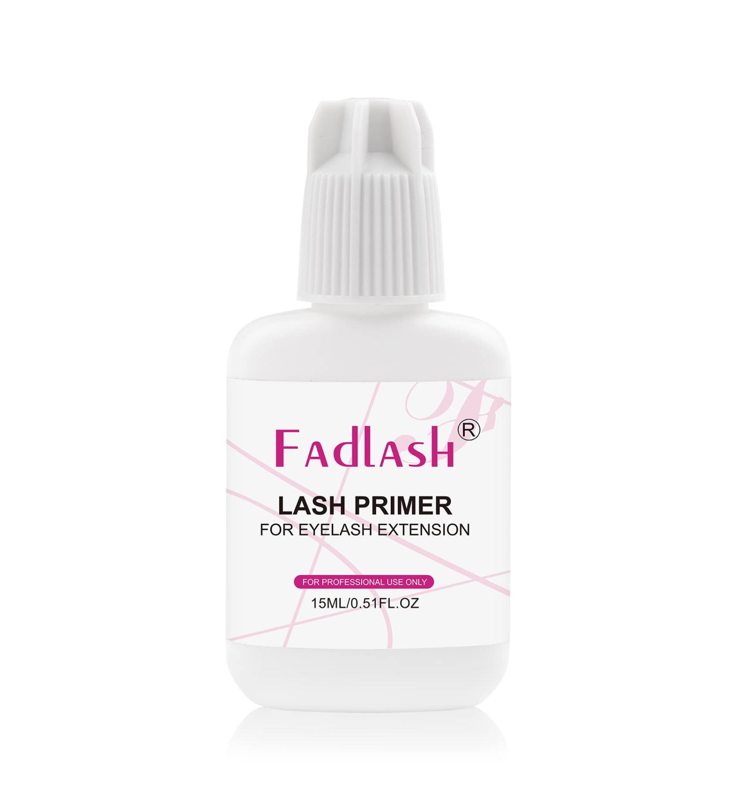Fadlash Eyelashes Primer for Extension - 15ml | Boost Adhesive & Retention | Professional Clear Lash Primer Accessories - Buy Online on GoSupps.com
