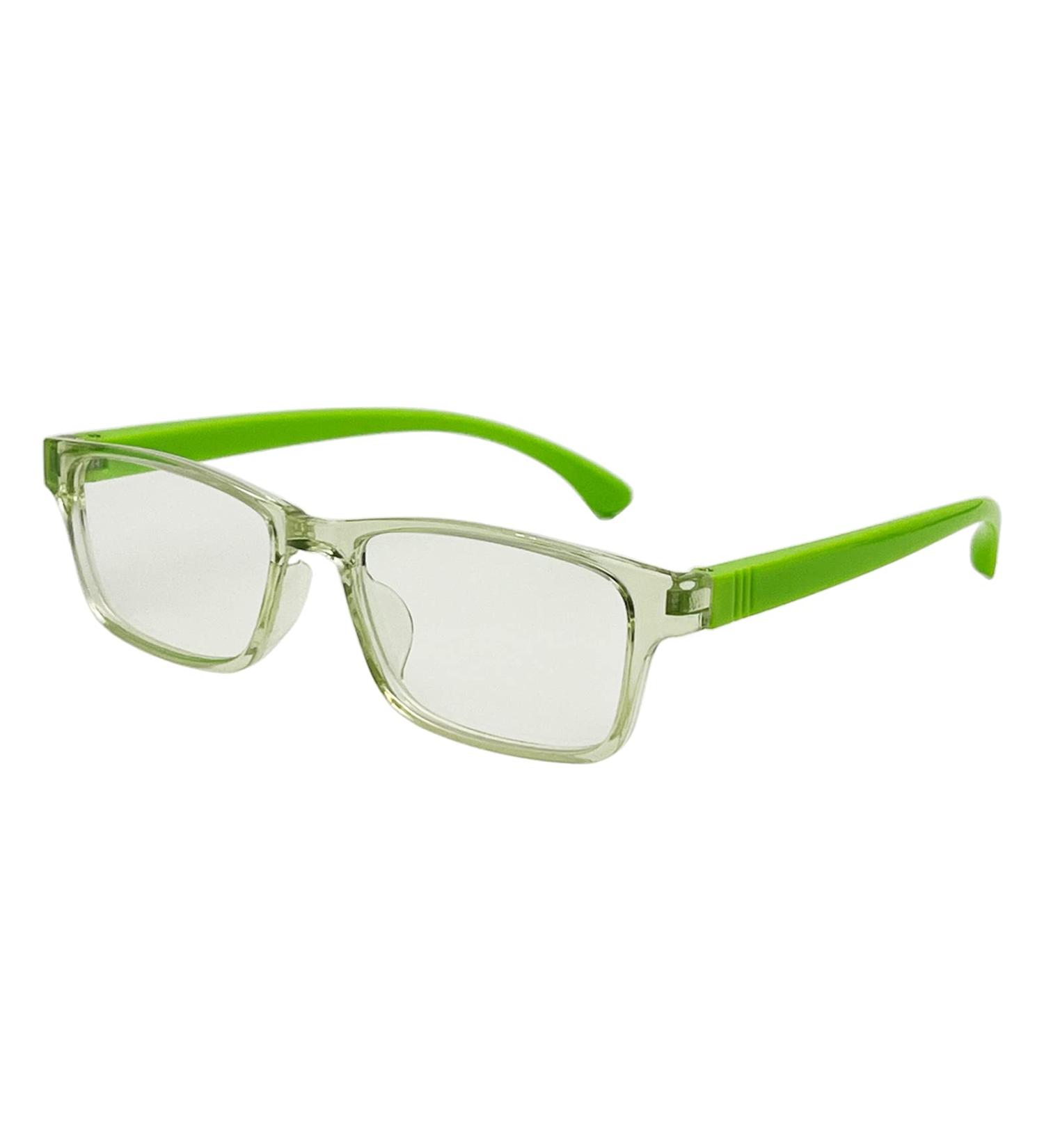Buy LHSDMOAT Blue Light Filter Glasses for Kids - Block Blue Light Rectangular Frame - Gray/Green Gaming & Computer Glasses - Buy Online on GoSupps.com