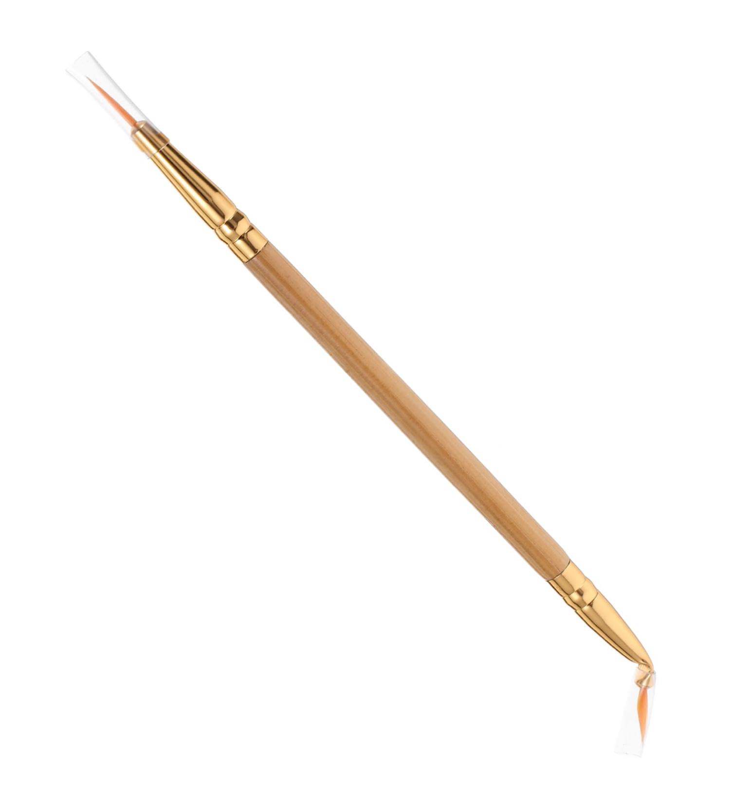 Healeved 2 Pcs Brush Tool. Eyeliner Brush Straight Bent Angled Brush - Buy Online on GoSupps.com