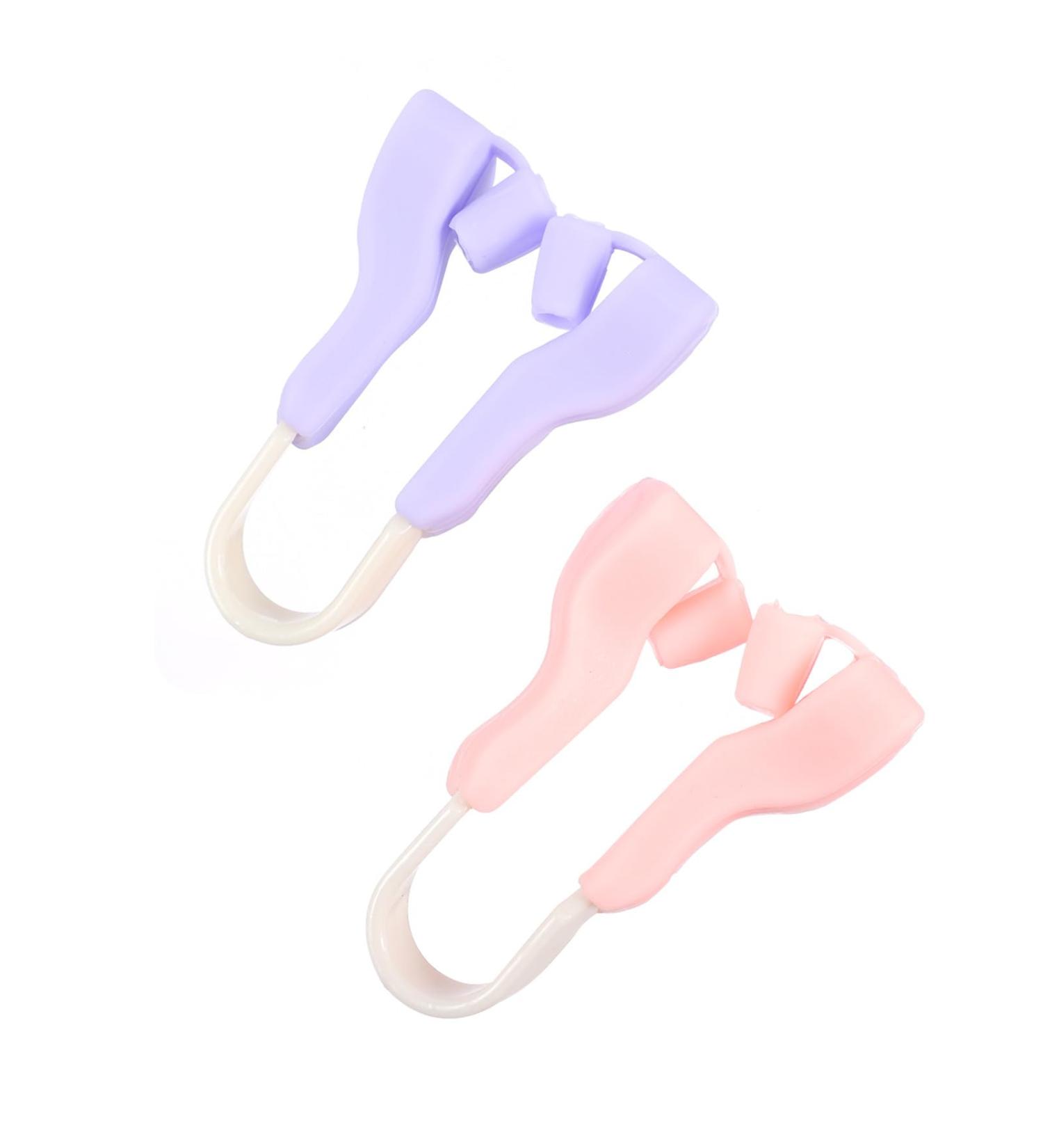 Lot de 2 Pinces Nez en Silicone Correcteurs de Nez pour Remodelage et Rehaussement Nasal Dispositif Indolore pour Soin Beaut du Visage au Quotidien - Buy Online on GoSupps.com