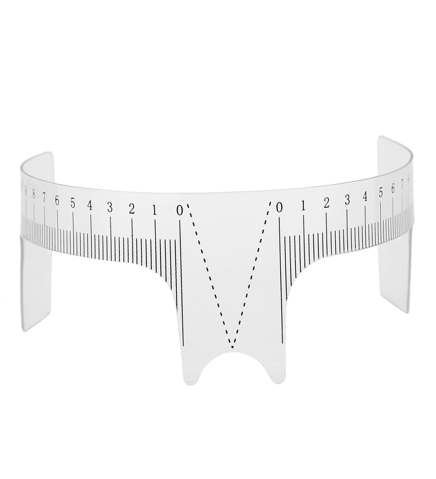 Professional Eyebrow Positioning Ruler | Brow Stencils & Shaper | Microblading & Brow Mapping Tool - Buy Online on GoSupps.com