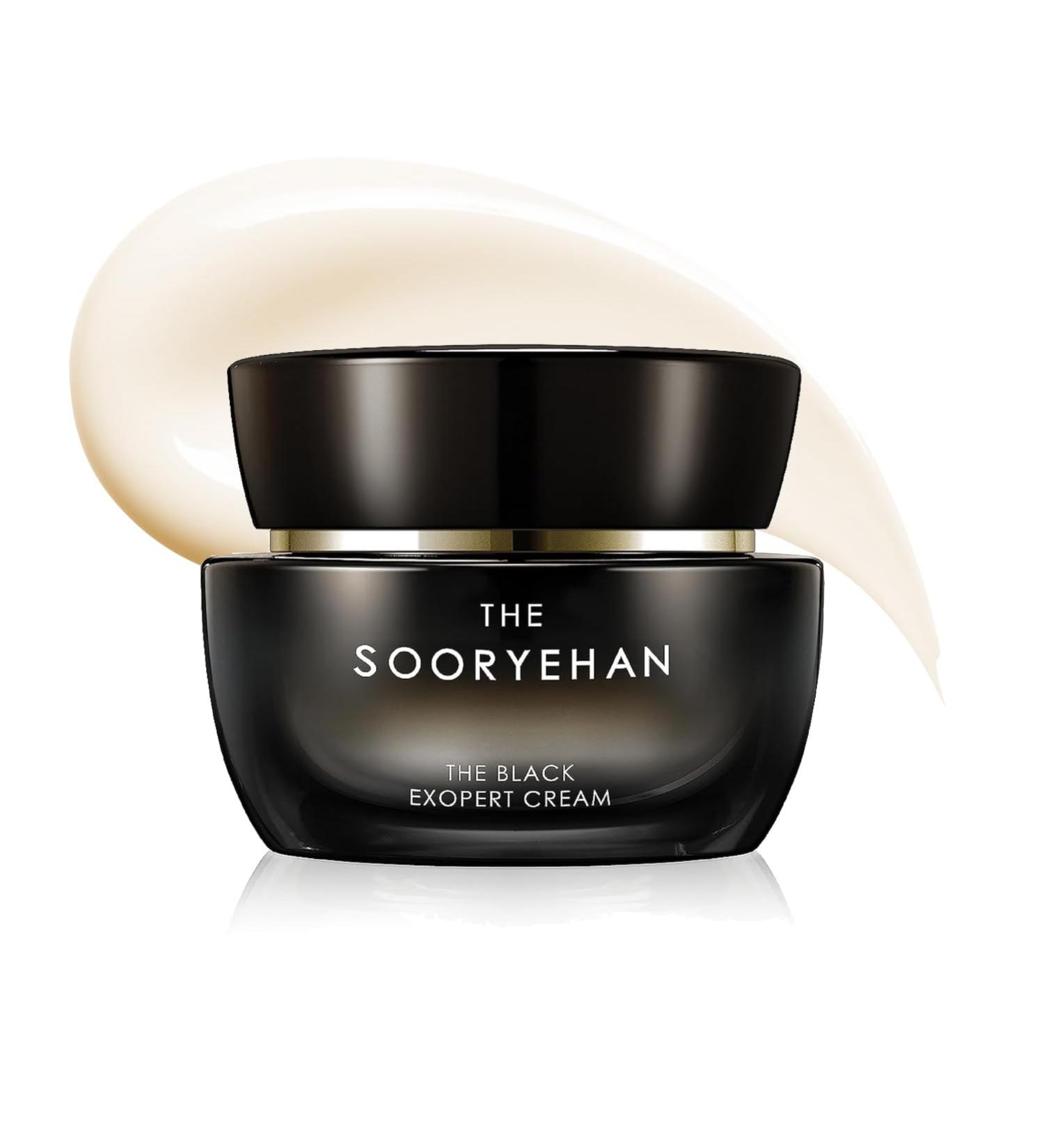 Sooryehan THE BLACK Expert Cream - Age-Defying Skin Elasticity & Balance | 50ml Korean Skincare with Orchid Petals Black Licorice & 3T Peptide - Buy Online on GoSupps.com